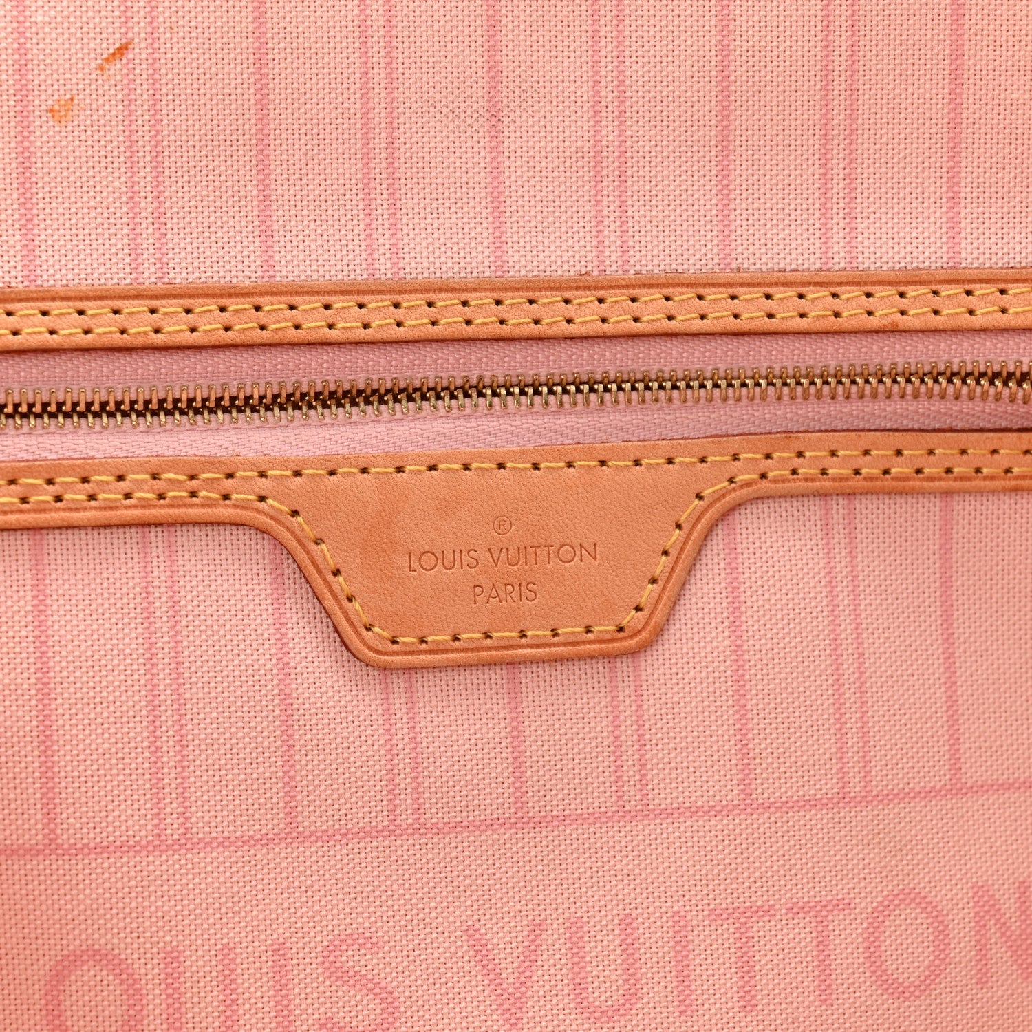 Damier Azur Neo Neverfull MM Rose Ballerine