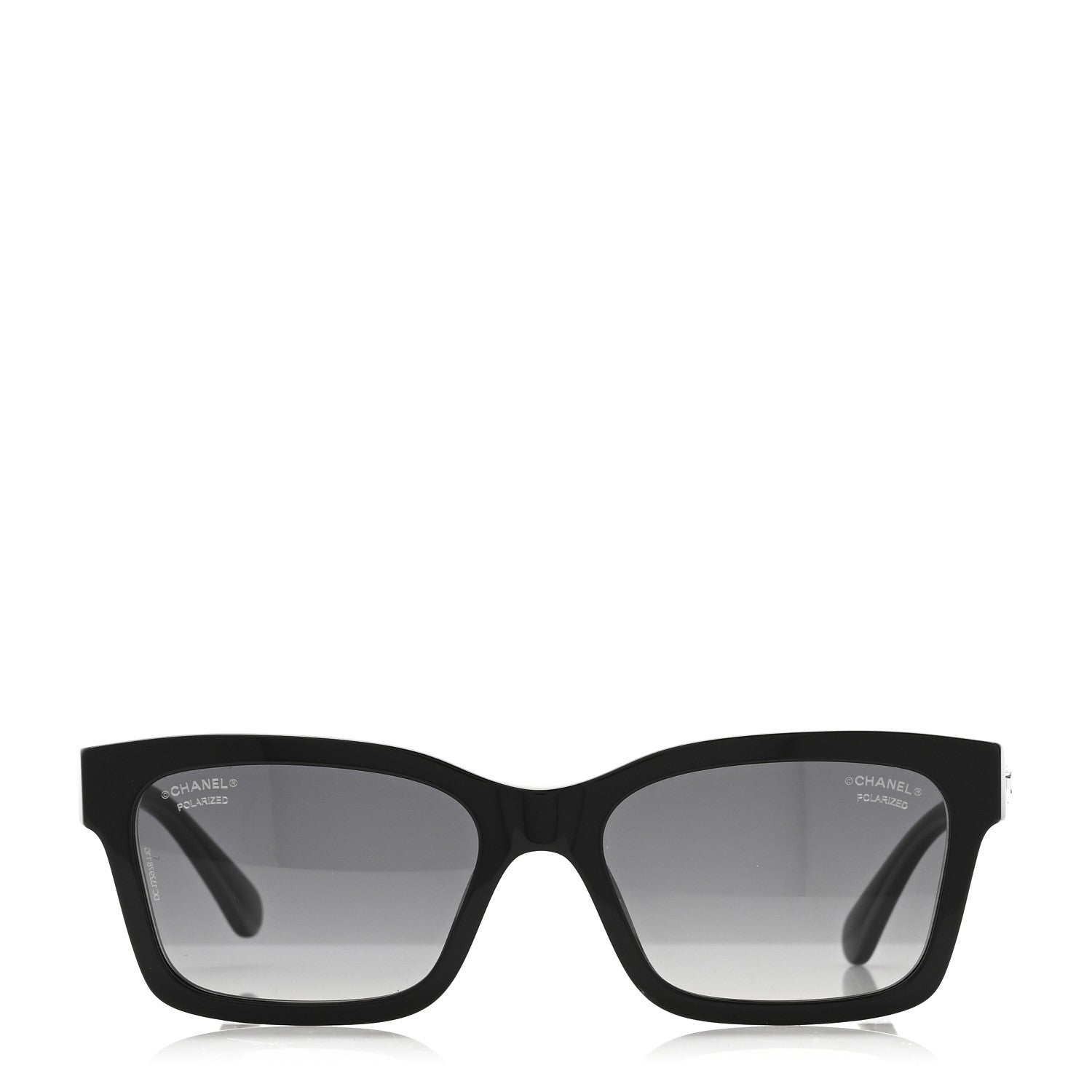 Acetate Square Sunglasses 5417 Black