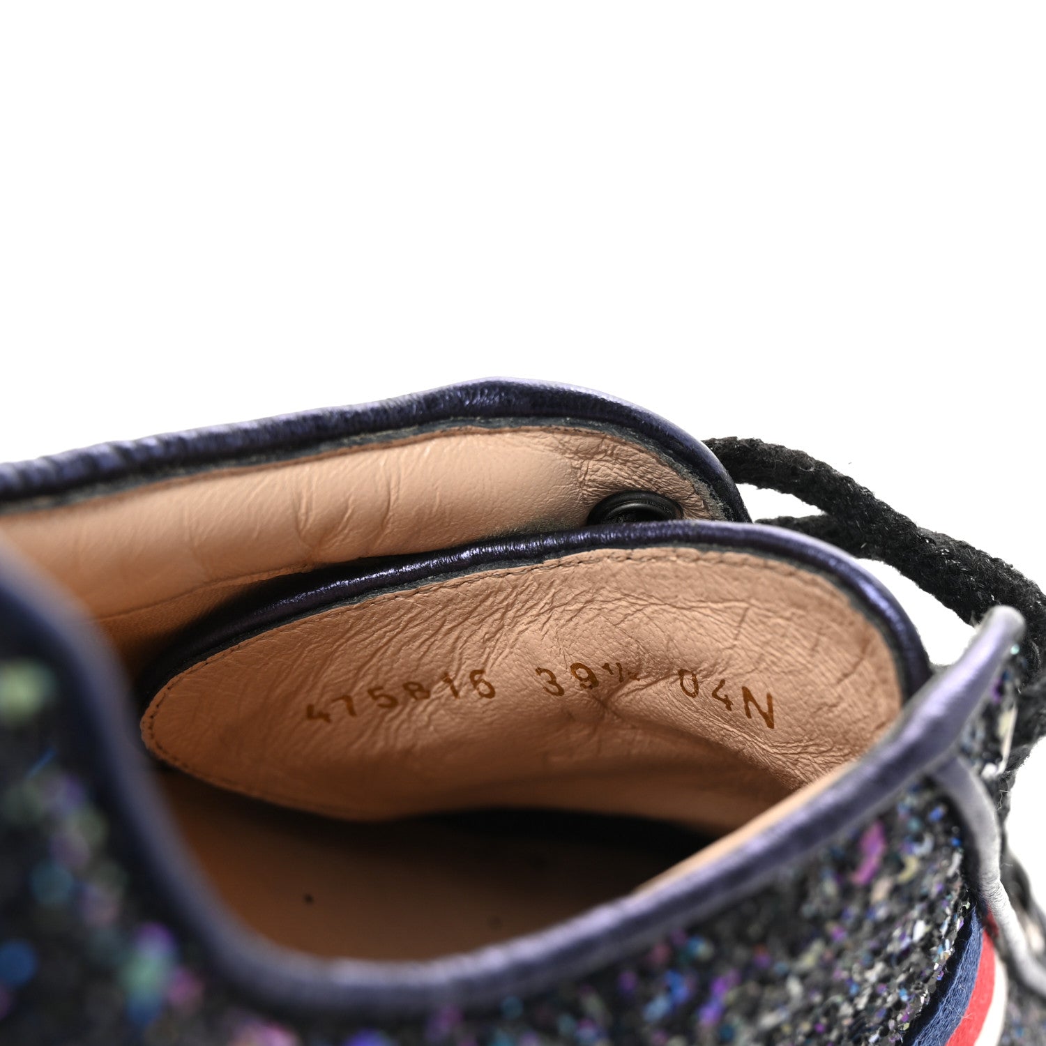 Glitter Womens Peggy Platform Sneakers 39 Purple