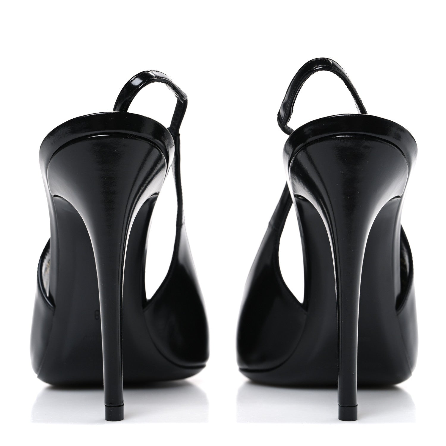 Patent Vendome Slingback Pumps 38 Black