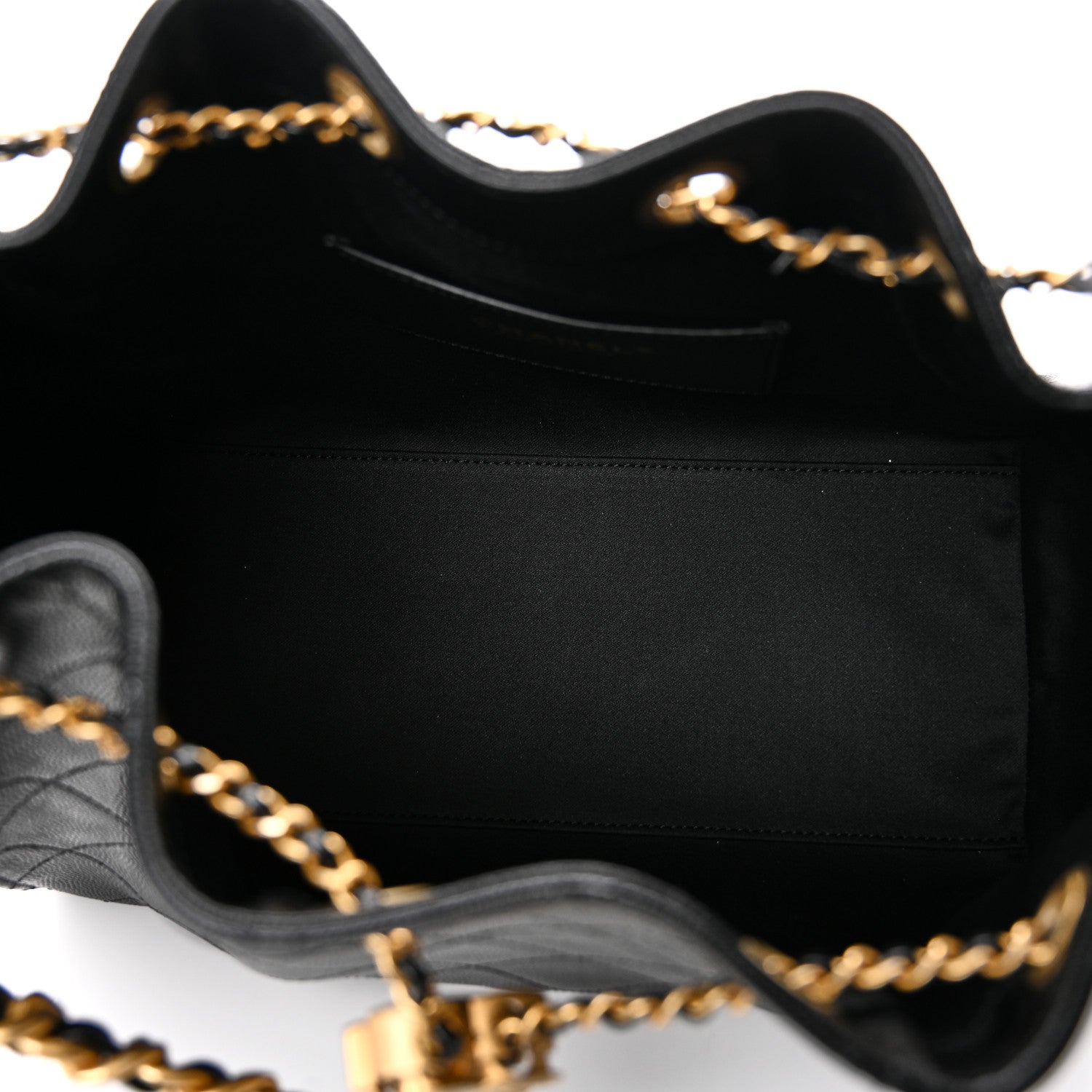 Caviar Quilted Small Chanel 25 Handbag Black