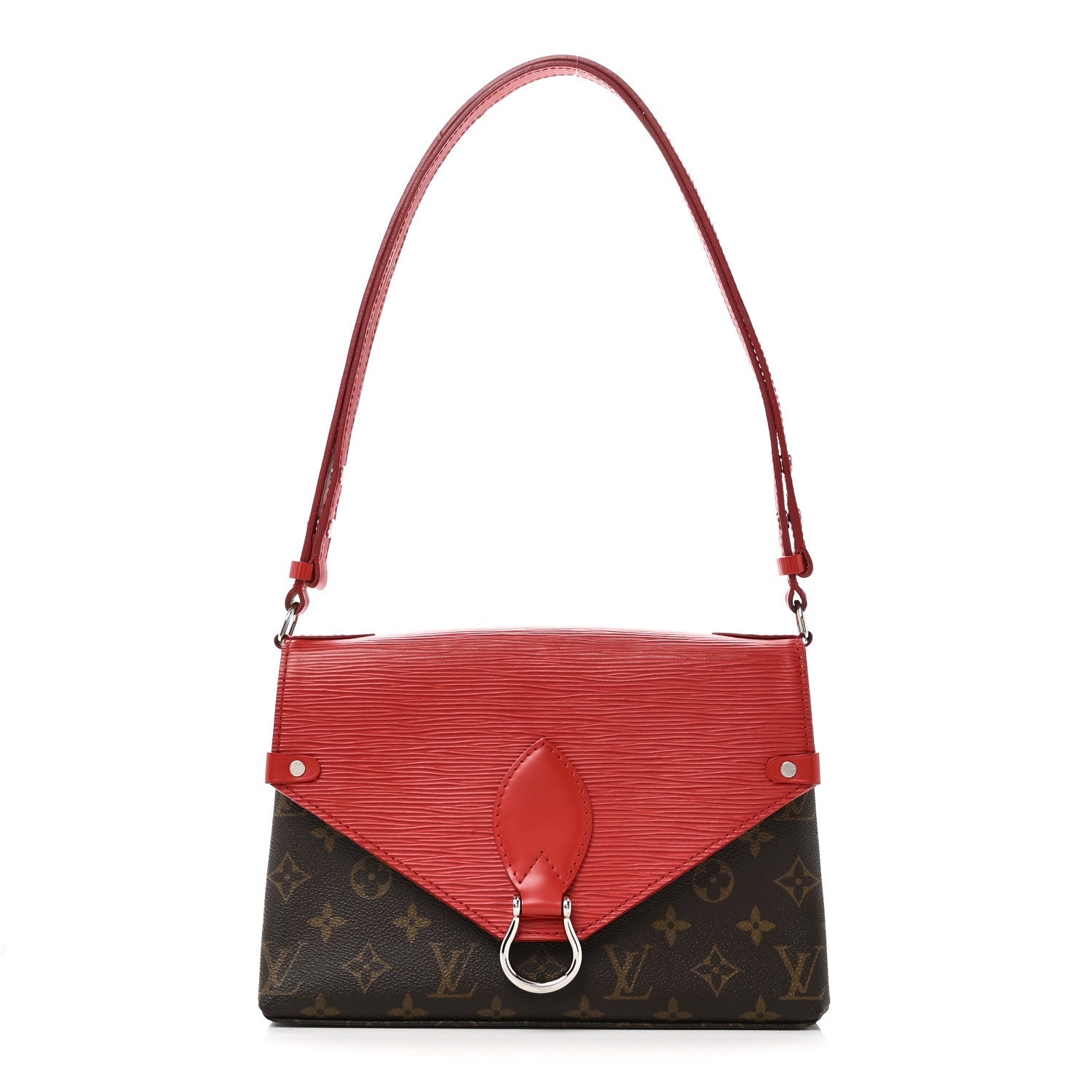 Monogram Epi Saint Michel Coquelicot