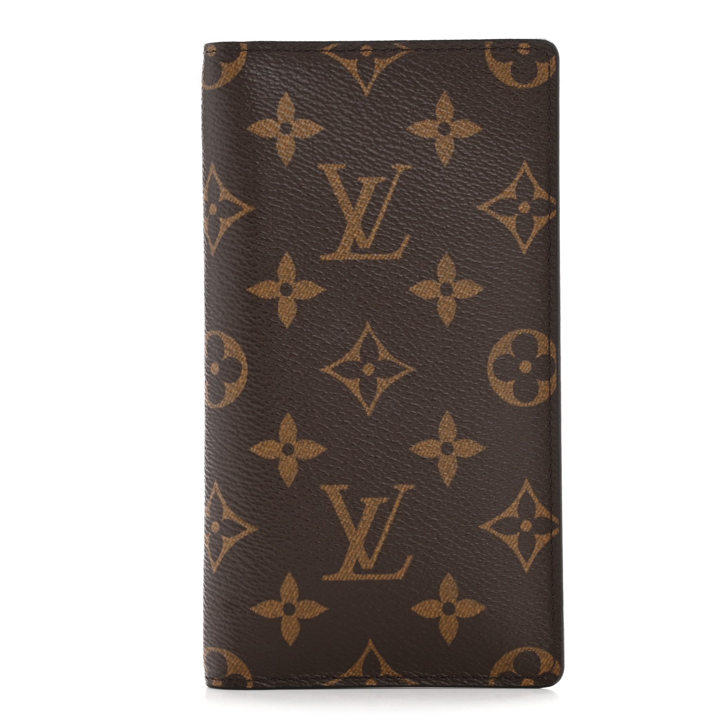 Monogram Checkbook Holder Case Wallet