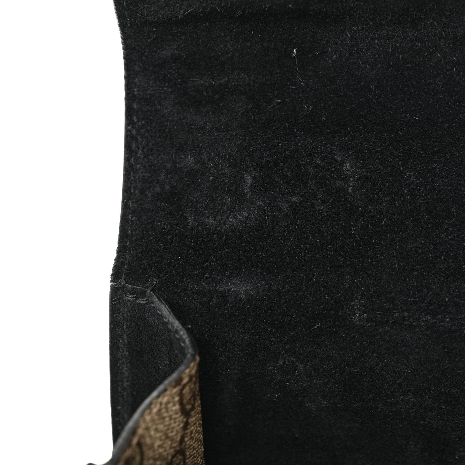 GG Supreme Monogram Small Dionysus Shoulder Bag Black