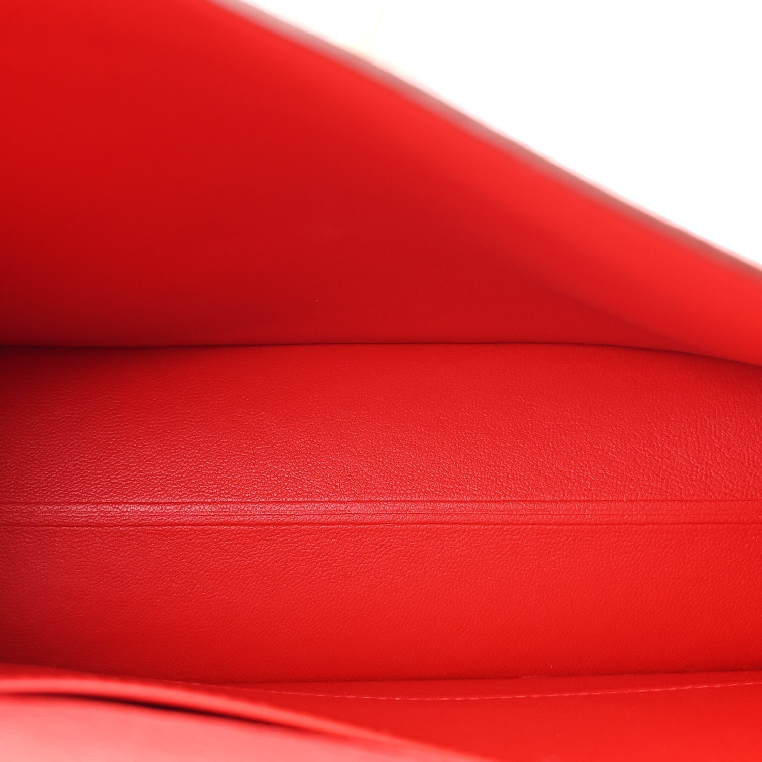 Ostrich Kelly Danse II Belt Bag Rouge Vif