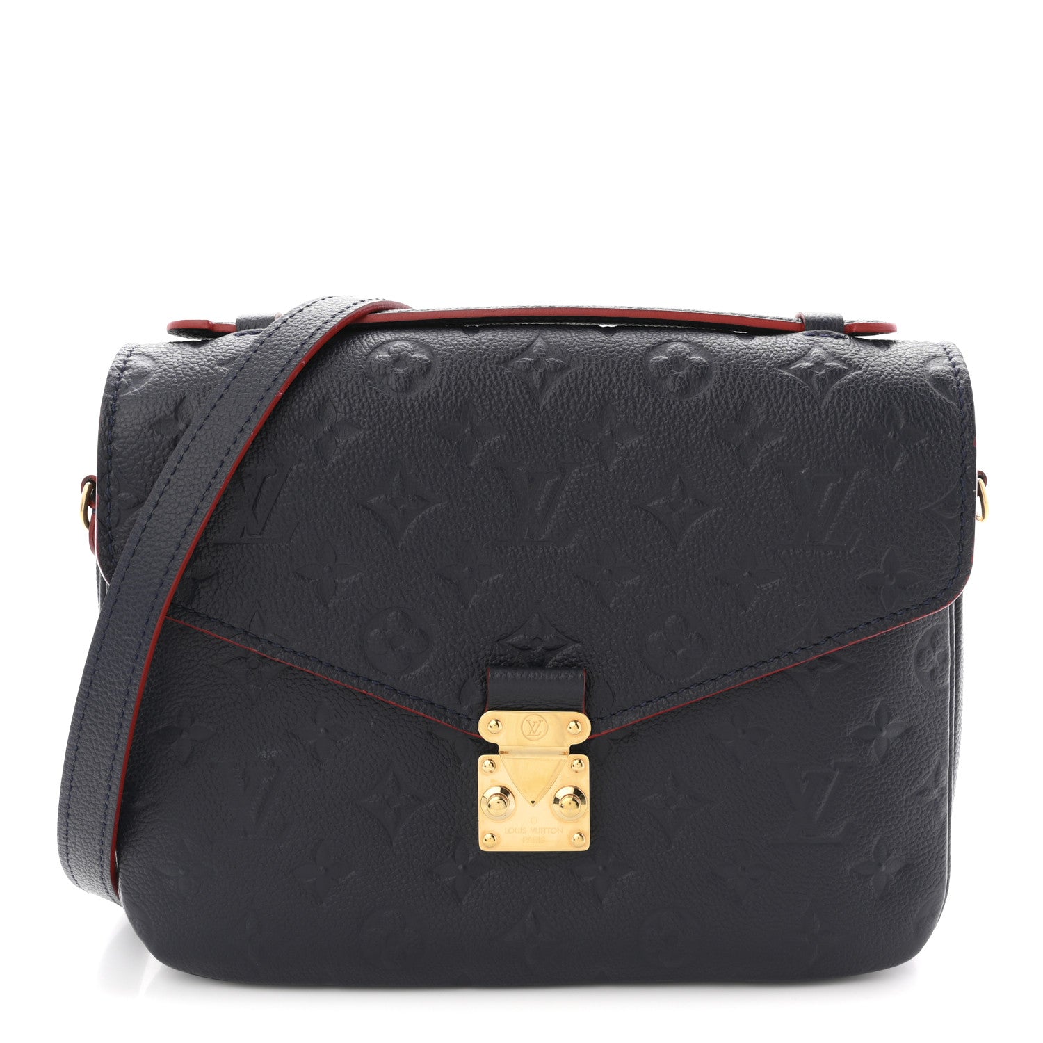 Empreinte Pochette Metis Marine Rouge