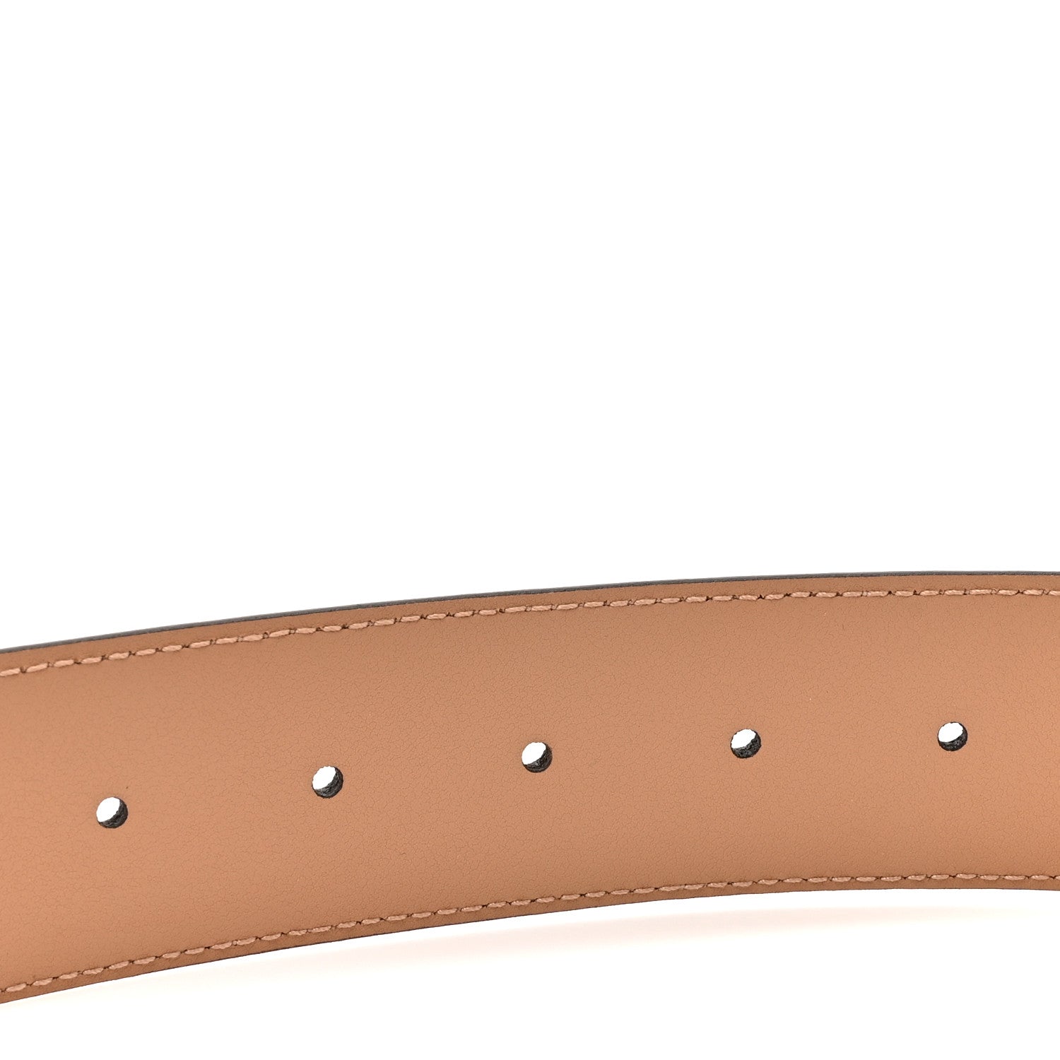 Azalea Calfskin Enamel Monochrome Double G 40mm Belt 80 32 Camelia