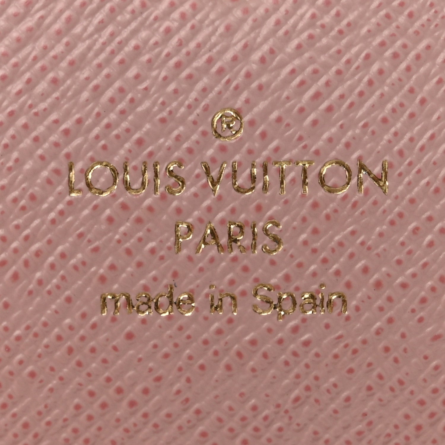 Monogram Josephine Wallet Rose Ballerine