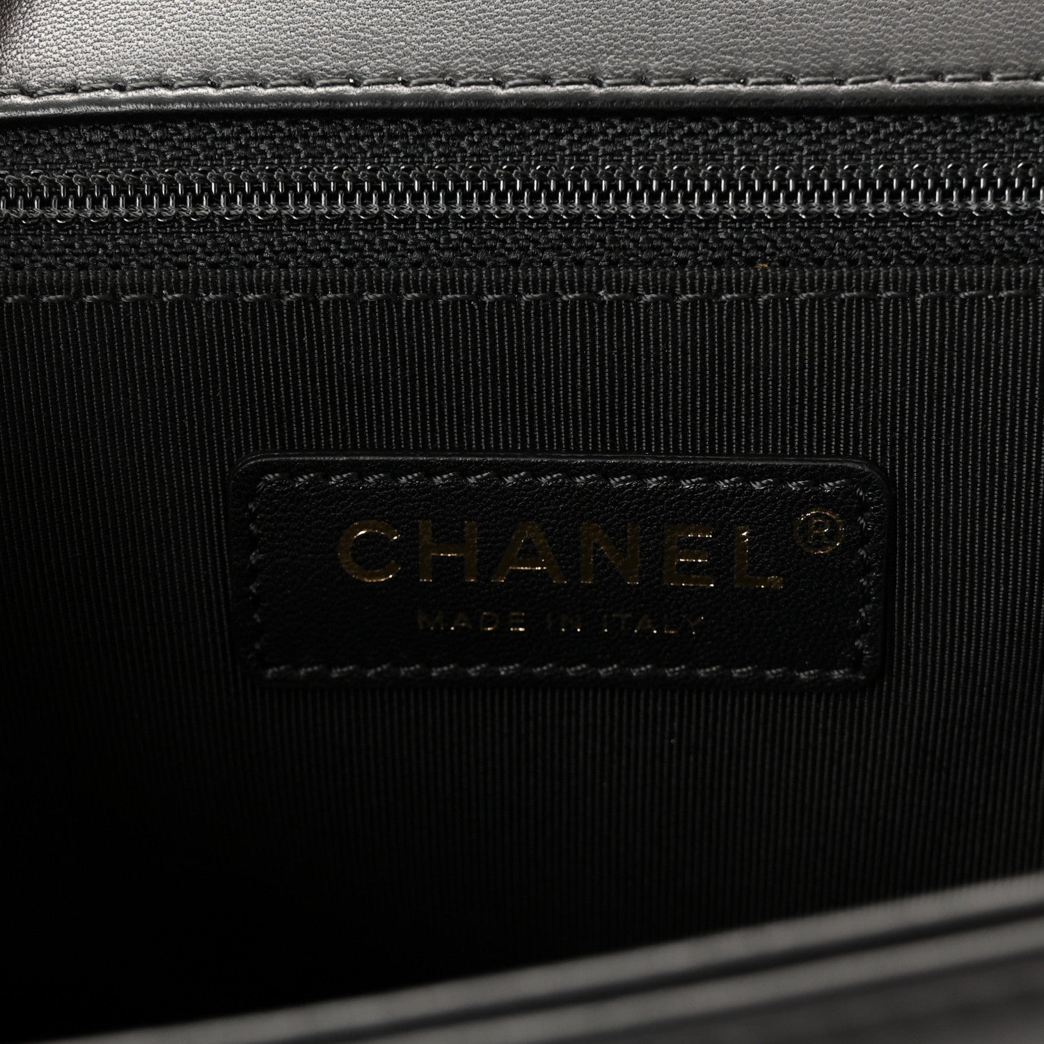Lambskin Quilted New Medium Boy Flap Black