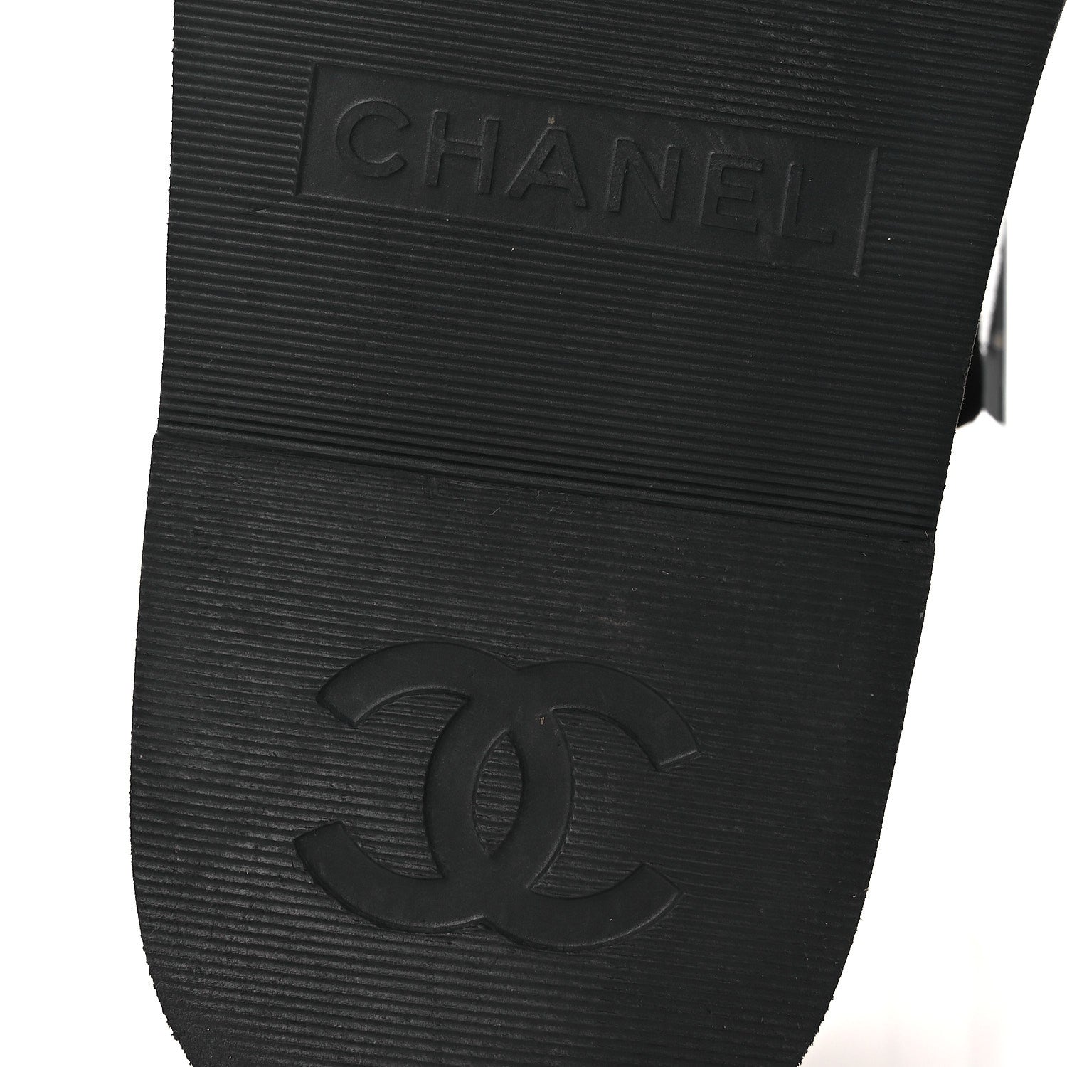 Suede Calfskin Dad Sandals 38 Black