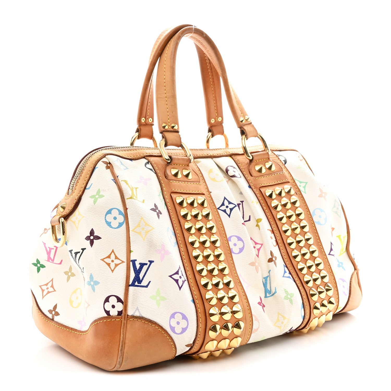 Monogram Multicolor Courtney MM White