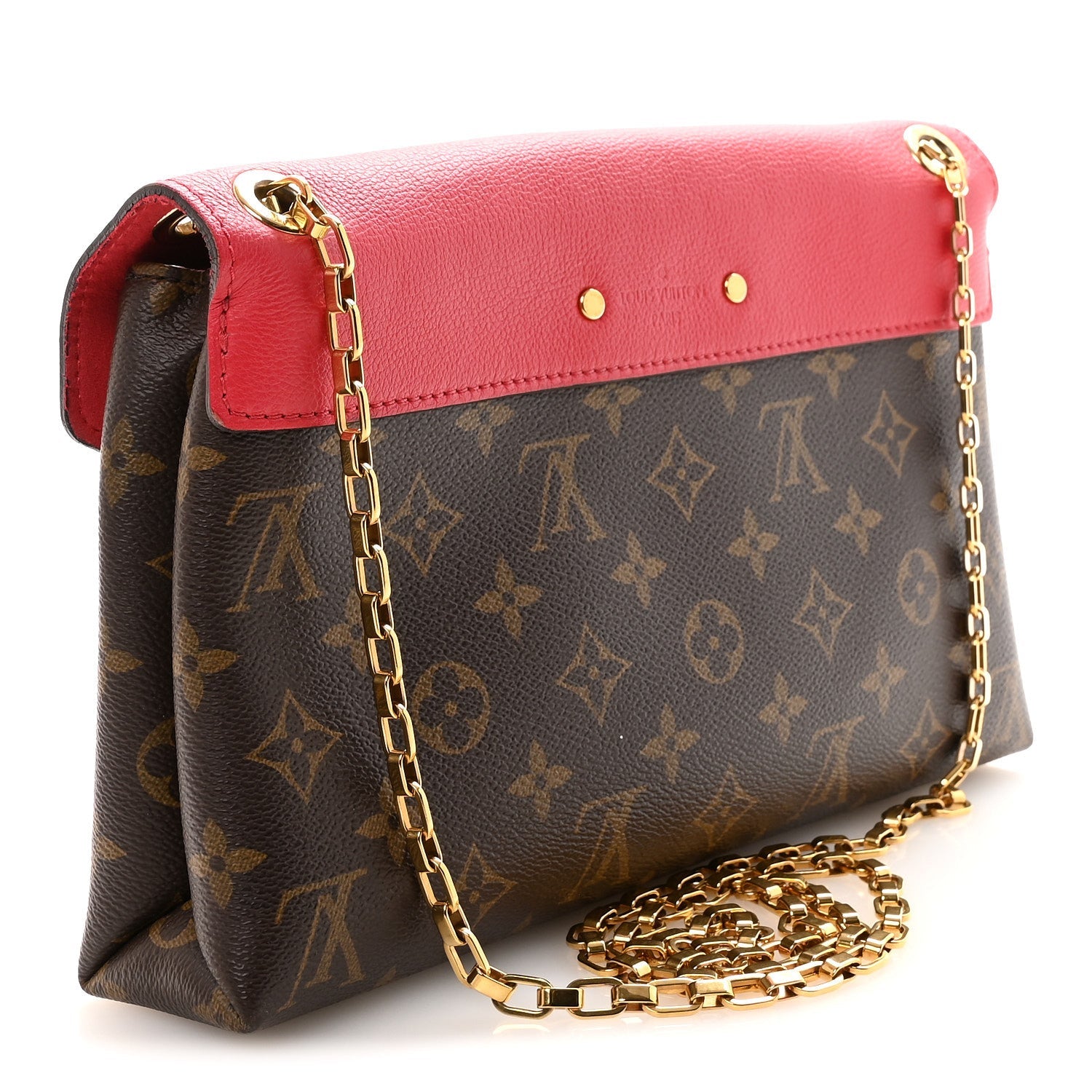 Monogram Pallas Chain Poppy