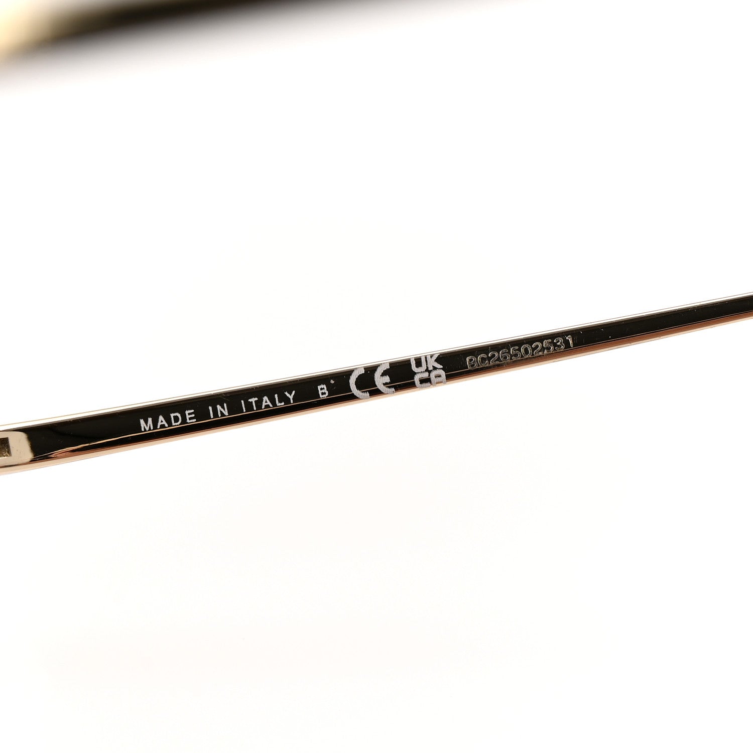 Acetate Metal Butterfly Sunglasses 5459-A Black Gold