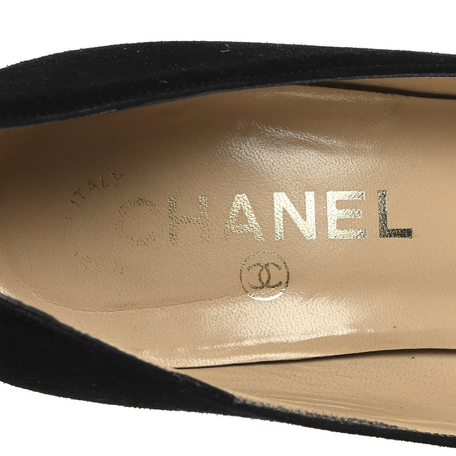 Suede CC Pumps 36.5 Black