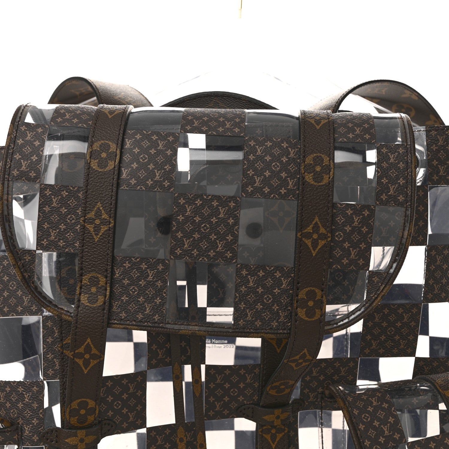 PVC Monogram Chess Christopher Backpack MM