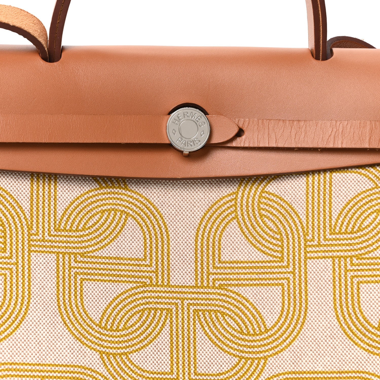 H Plume Canvas Vache Hunter Circuit 24 Herbag Zip Retourne 31 Ecru Jaune Natural