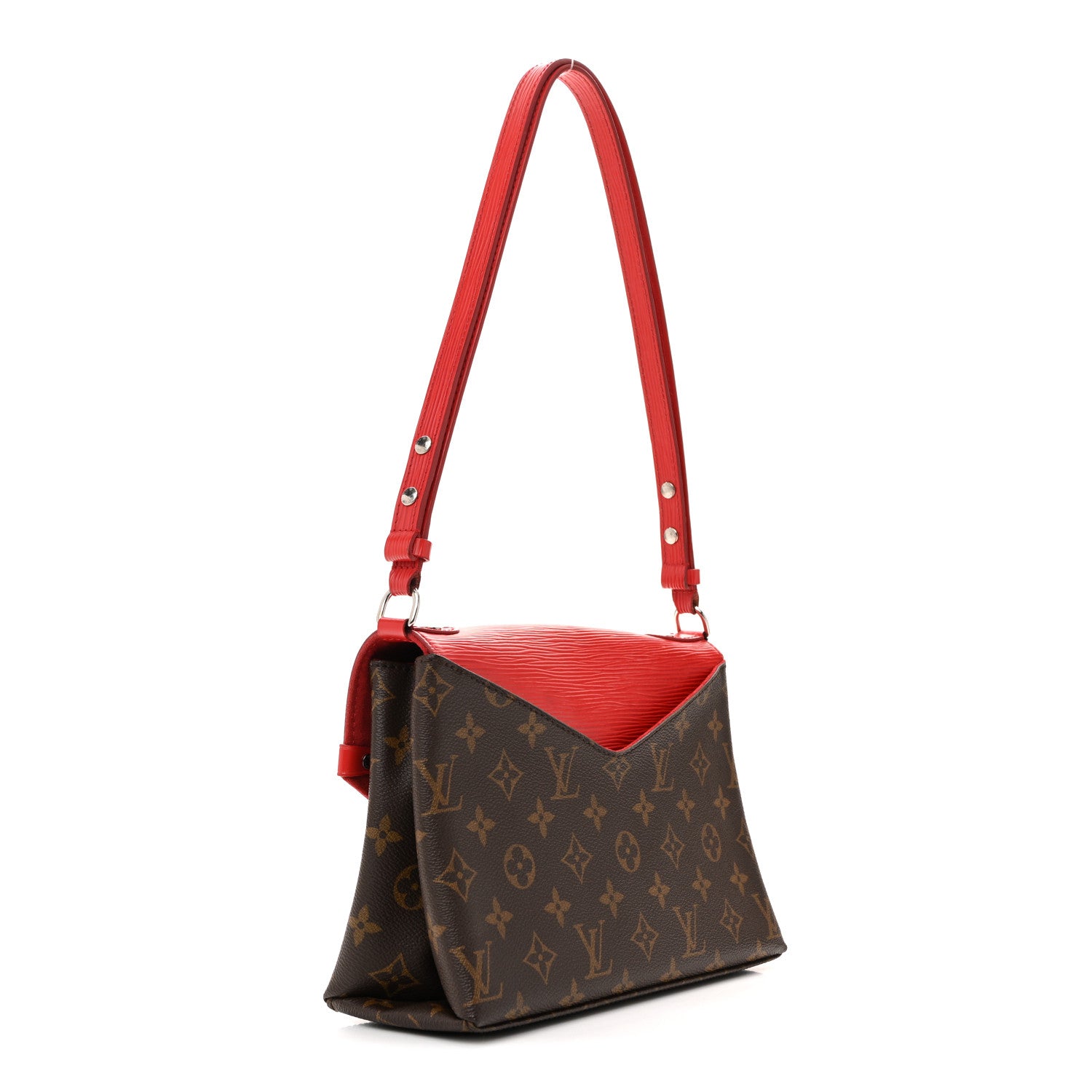 Monogram Epi Saint Michel Coquelicot