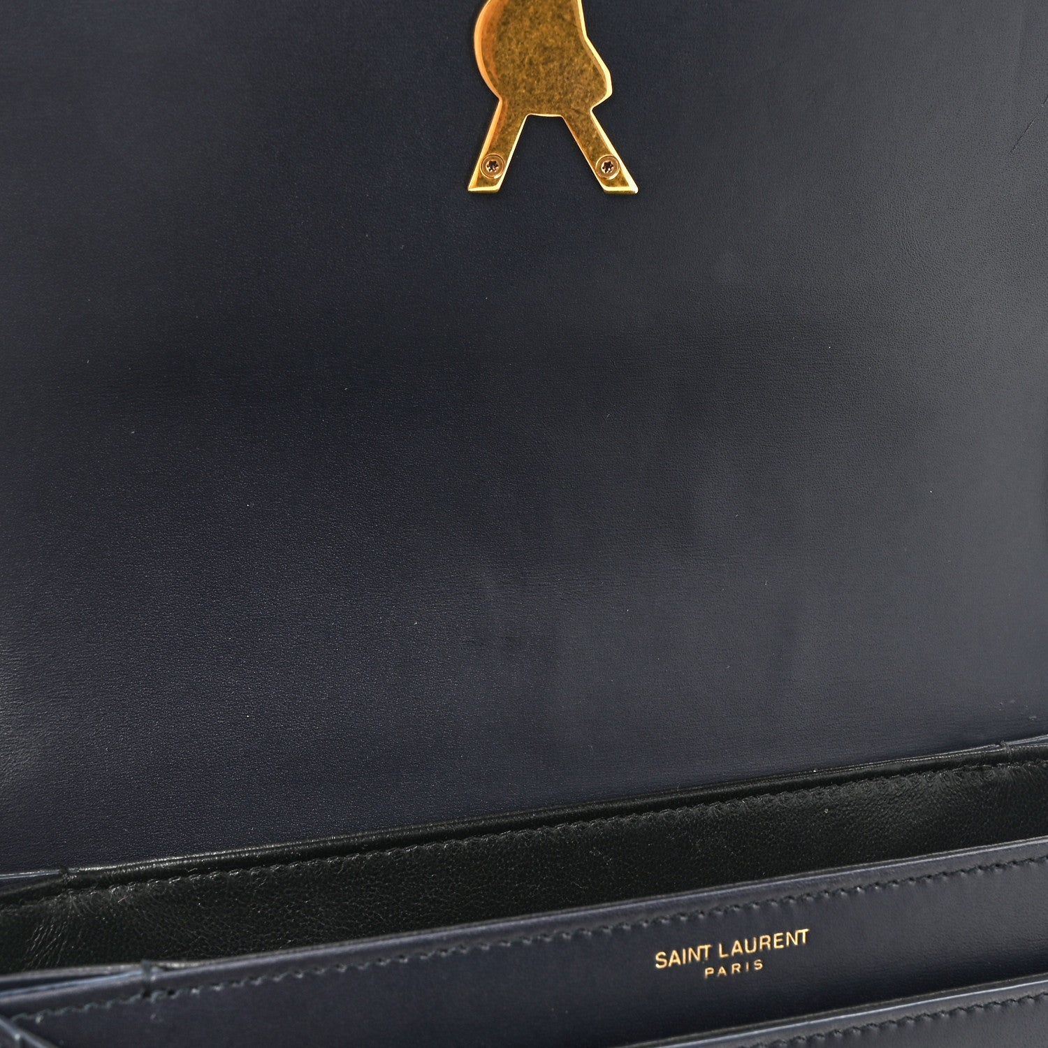 Box Calfskin Monogram Medium Solferino Satchel Deep Marine