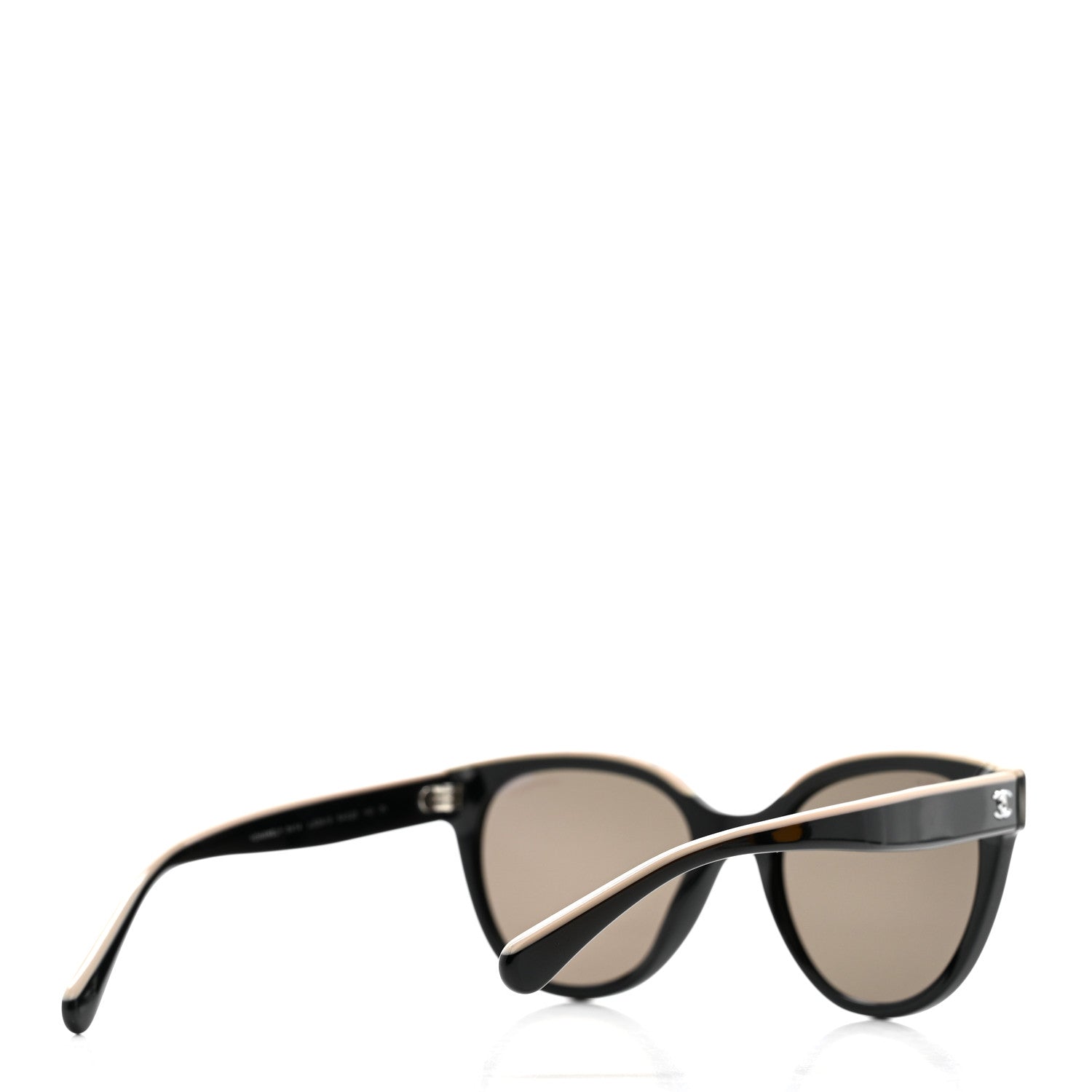Acetate CC Butterfly Sunglasses 5414 Black Beige