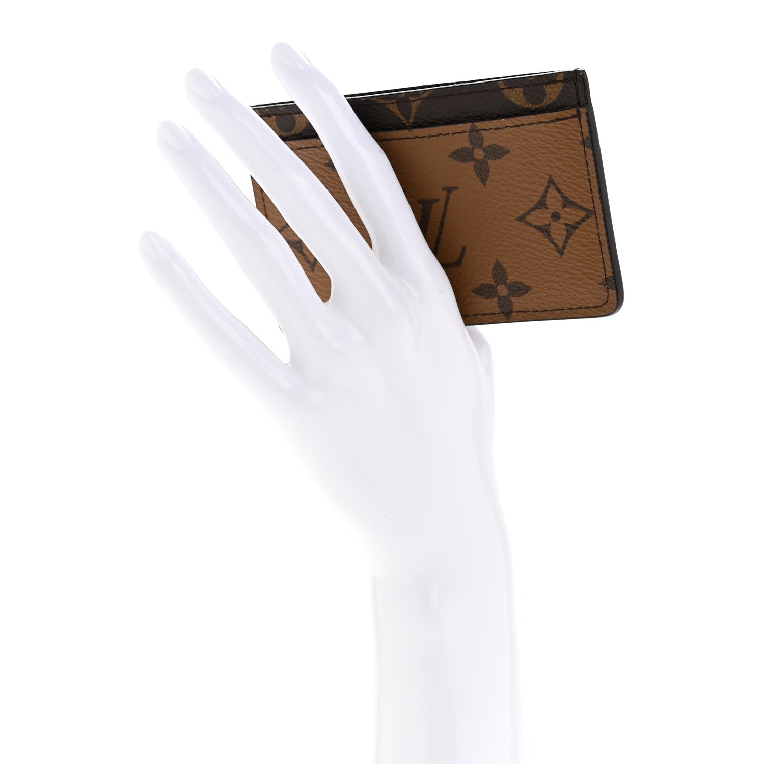 Reverse Monogram Card Holder