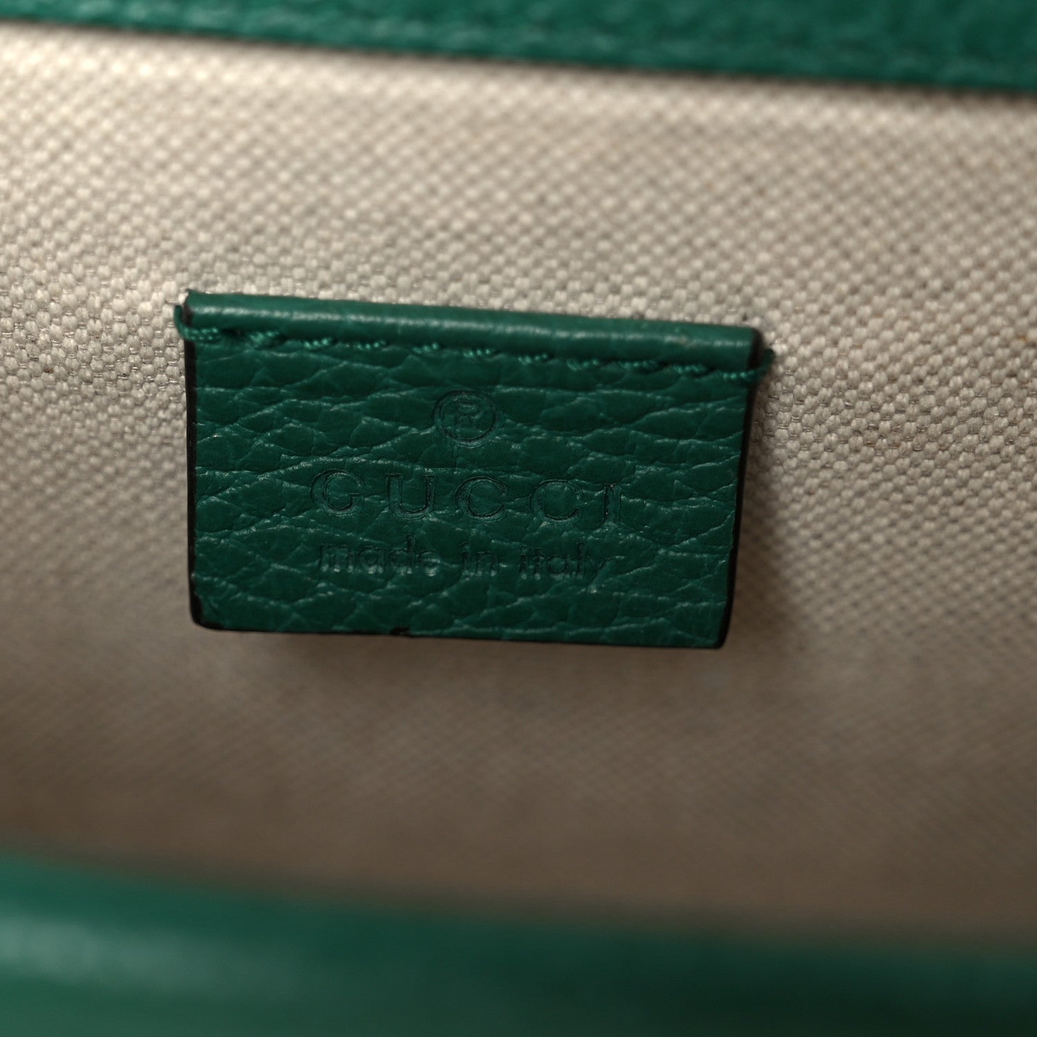 Calfskin Mini Dionysus Shoulder Bag Emerald
