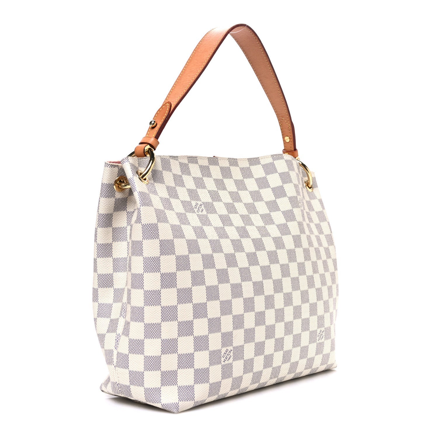 Damier Azur Graceful PM Rose Ballerine