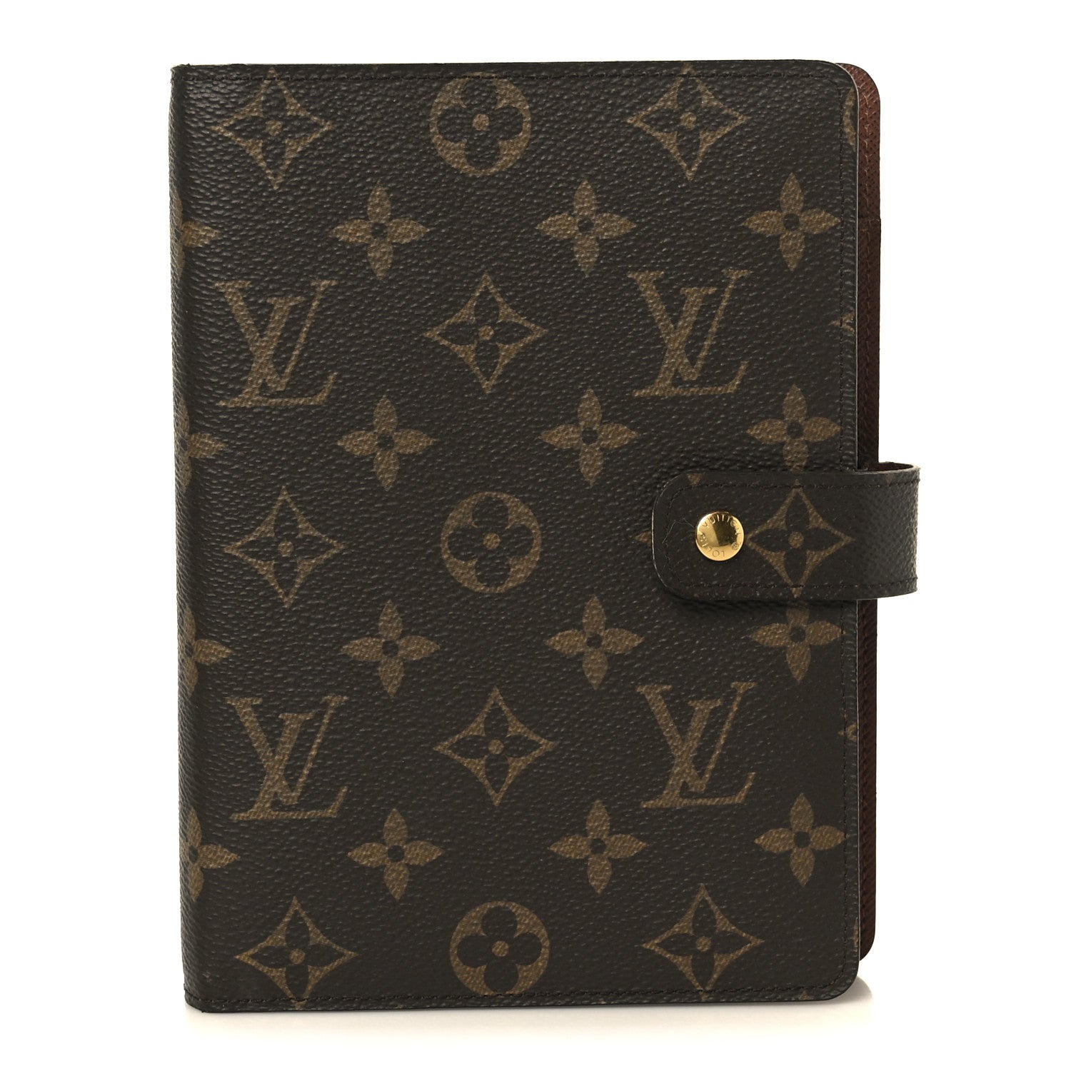 Monogram Medium Ring Agenda Cover