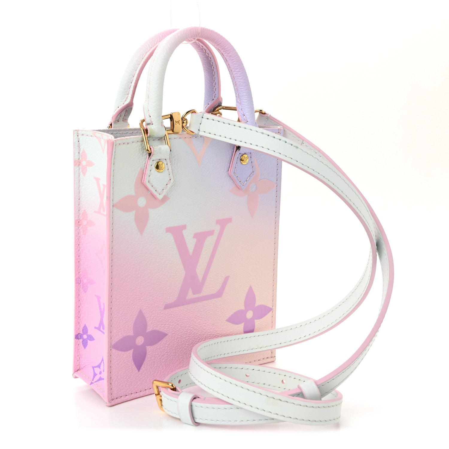 Monogram Giant Spring In The City Petit Sac Plat Sunrise Pastel