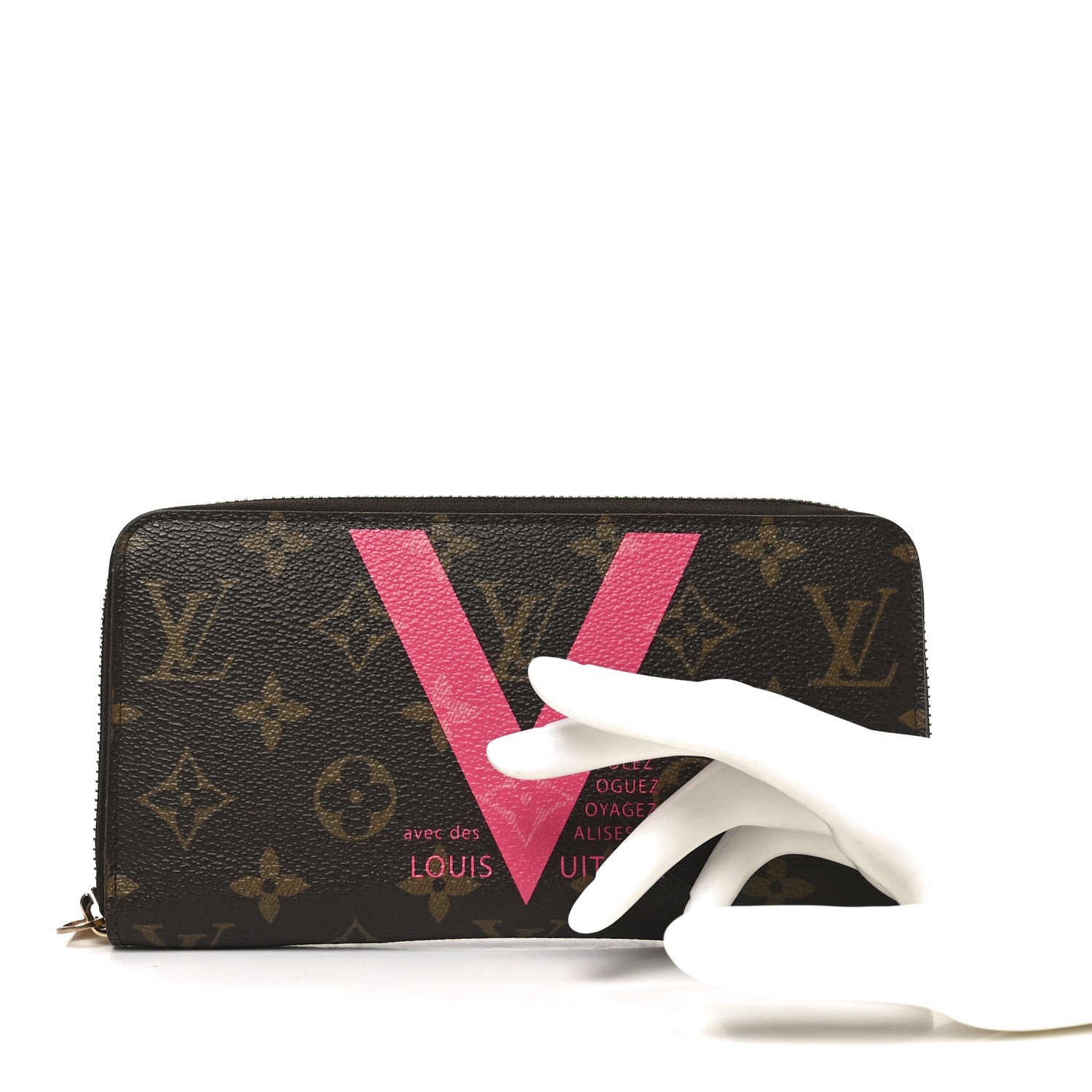 Monogram V Zippy Wallet Grenade