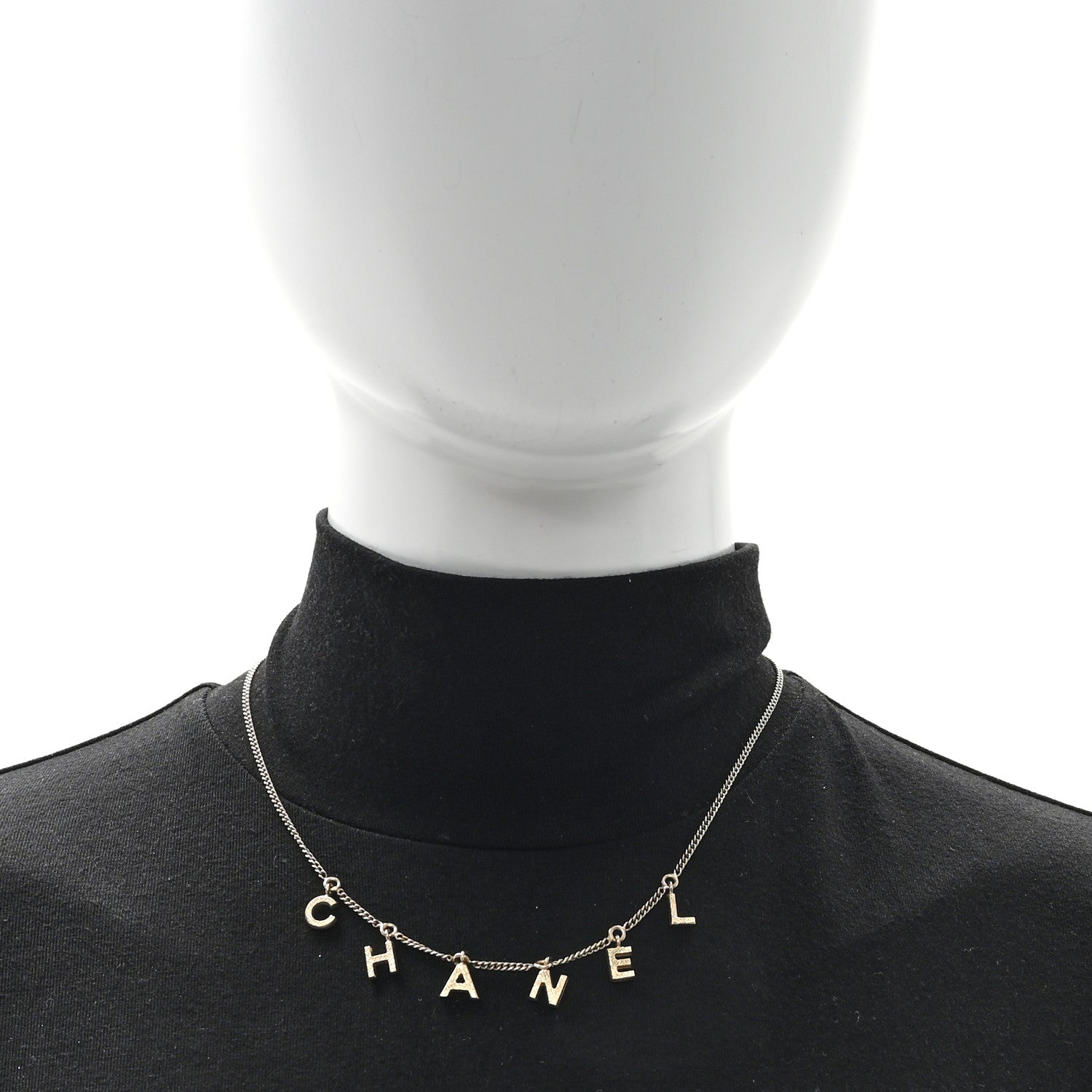 Logo Necklace Gold