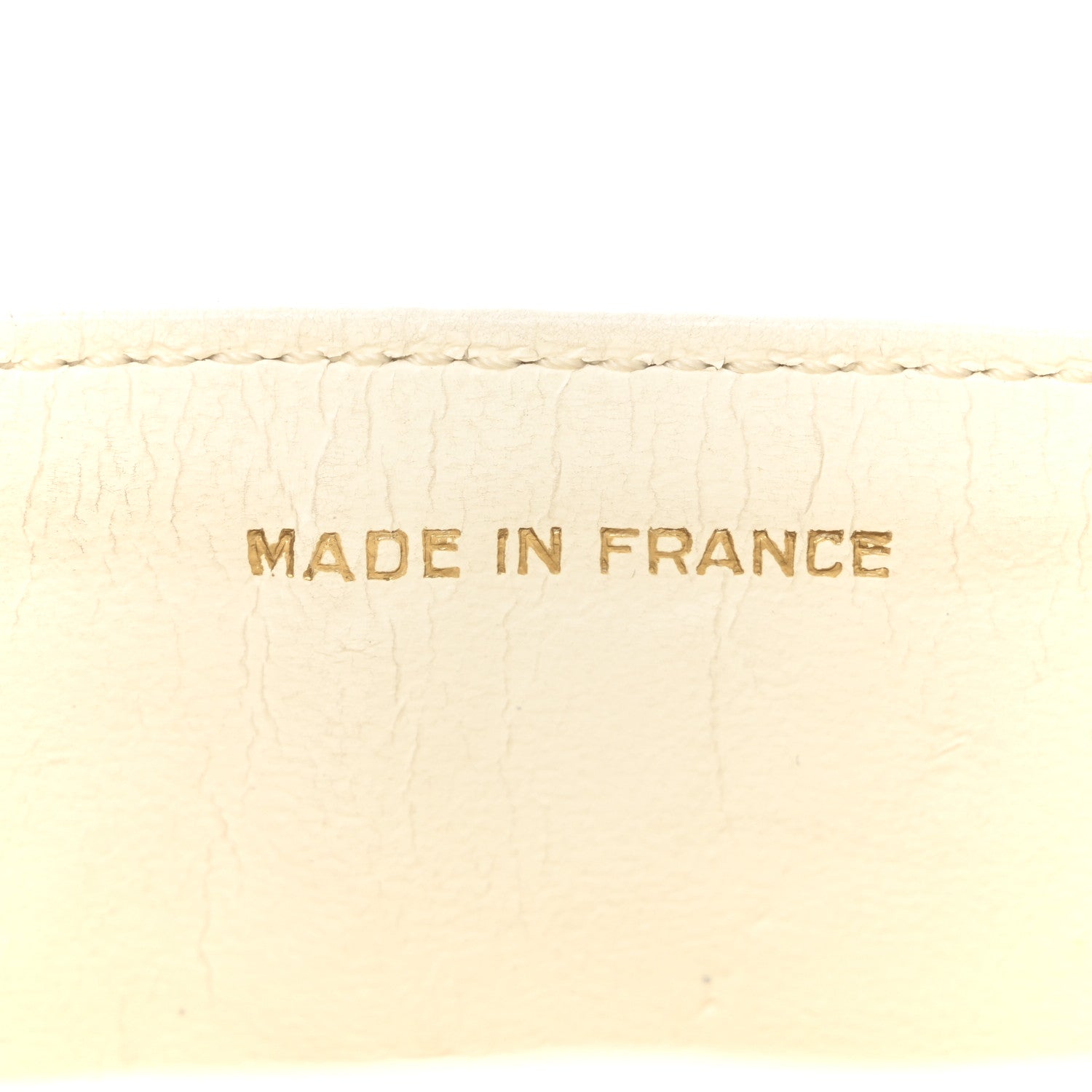 Lambskin Quilted Small Flap White
