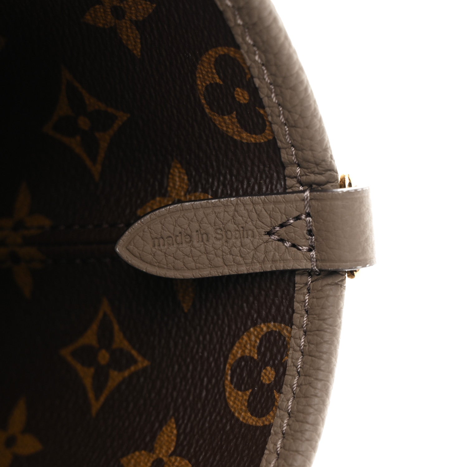 Monogram Neverfull Inside Out Bandouliere BB Dark Fango