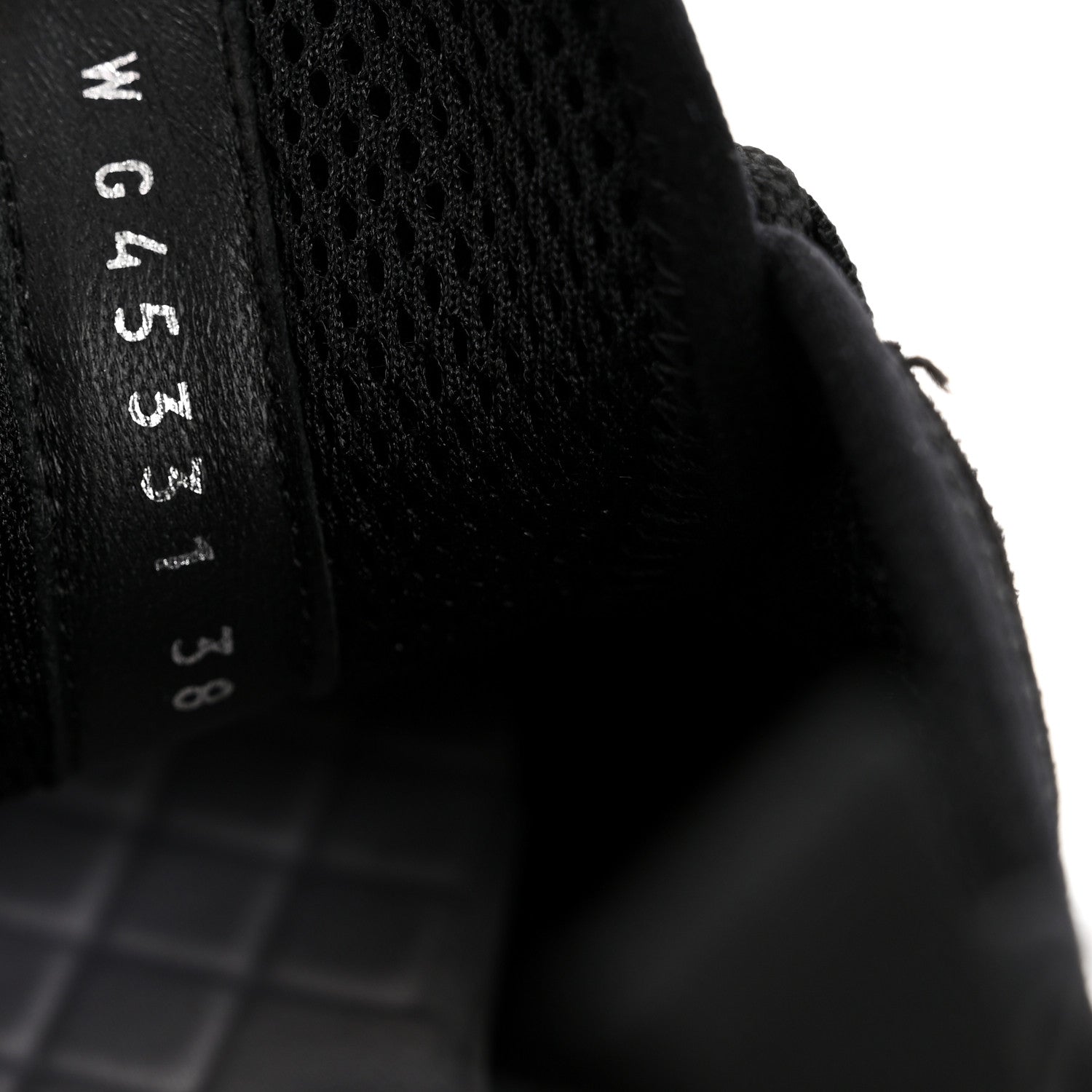 Suede Calfskin Nylon Grosgrain CC Sneakers 38 Black