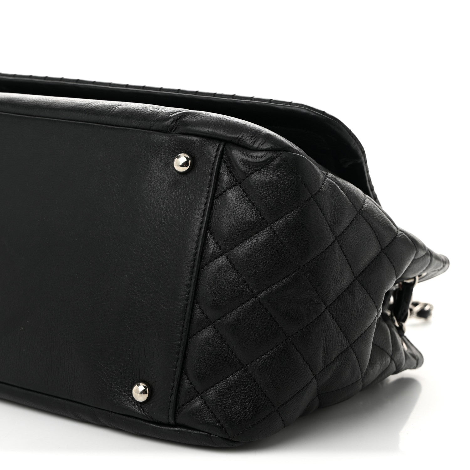 Calfskin Medium On the Bund Flap Black
