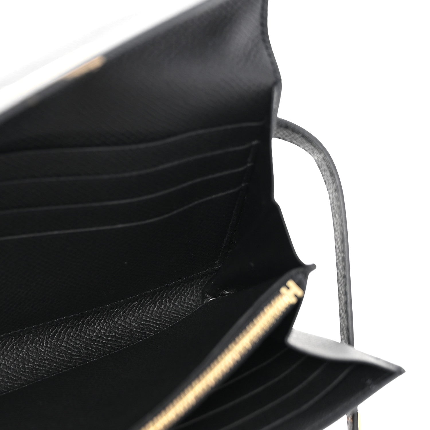 Epsom Kelly Longue Wallet Black