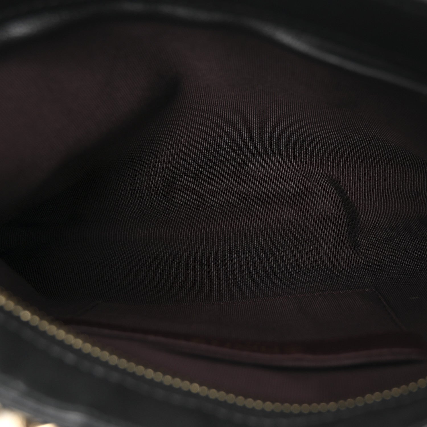 Lambskin Chain Frame Shoulder Bag Black