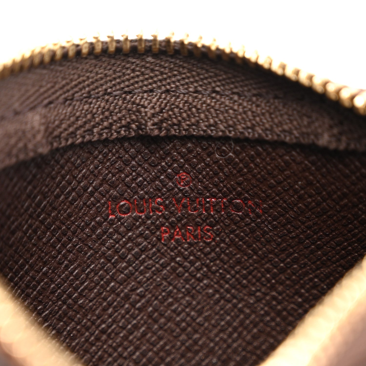 Damier Ebene Key Pouch