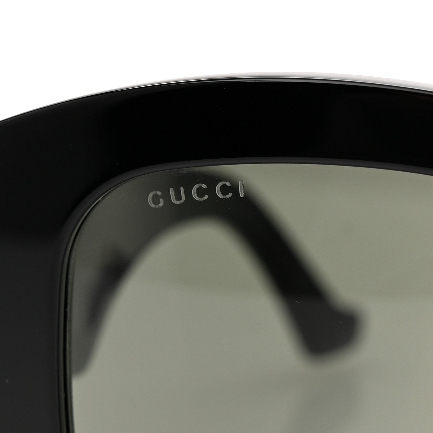 Acetate Square Sunglasses GG1546S Black