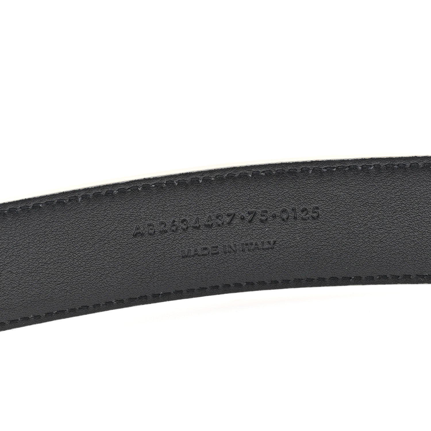 Smooth Calfskin Monogram Square Buckle Belt 75 30 Dark Beige
