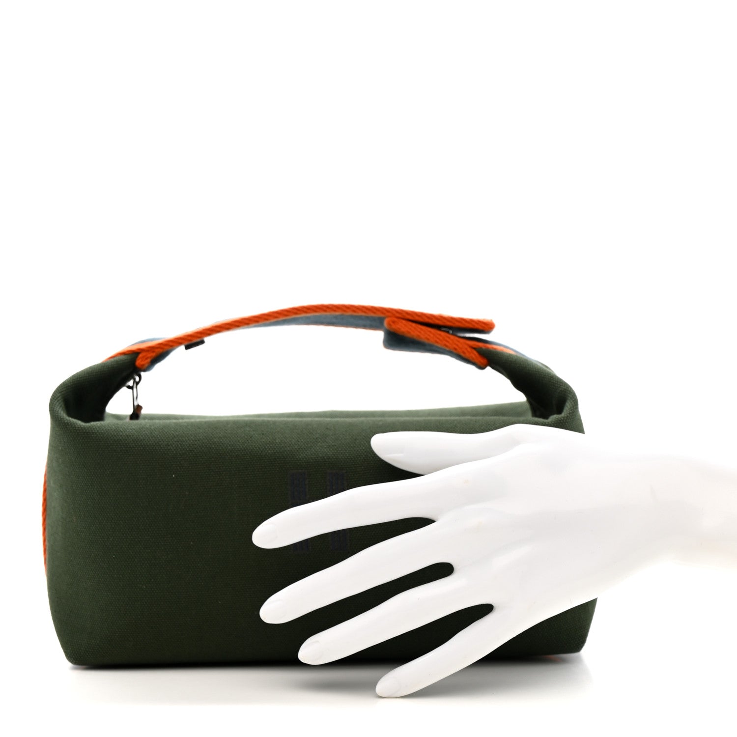 Canvas Small Bride-A-Brac Pouch Vert Foret