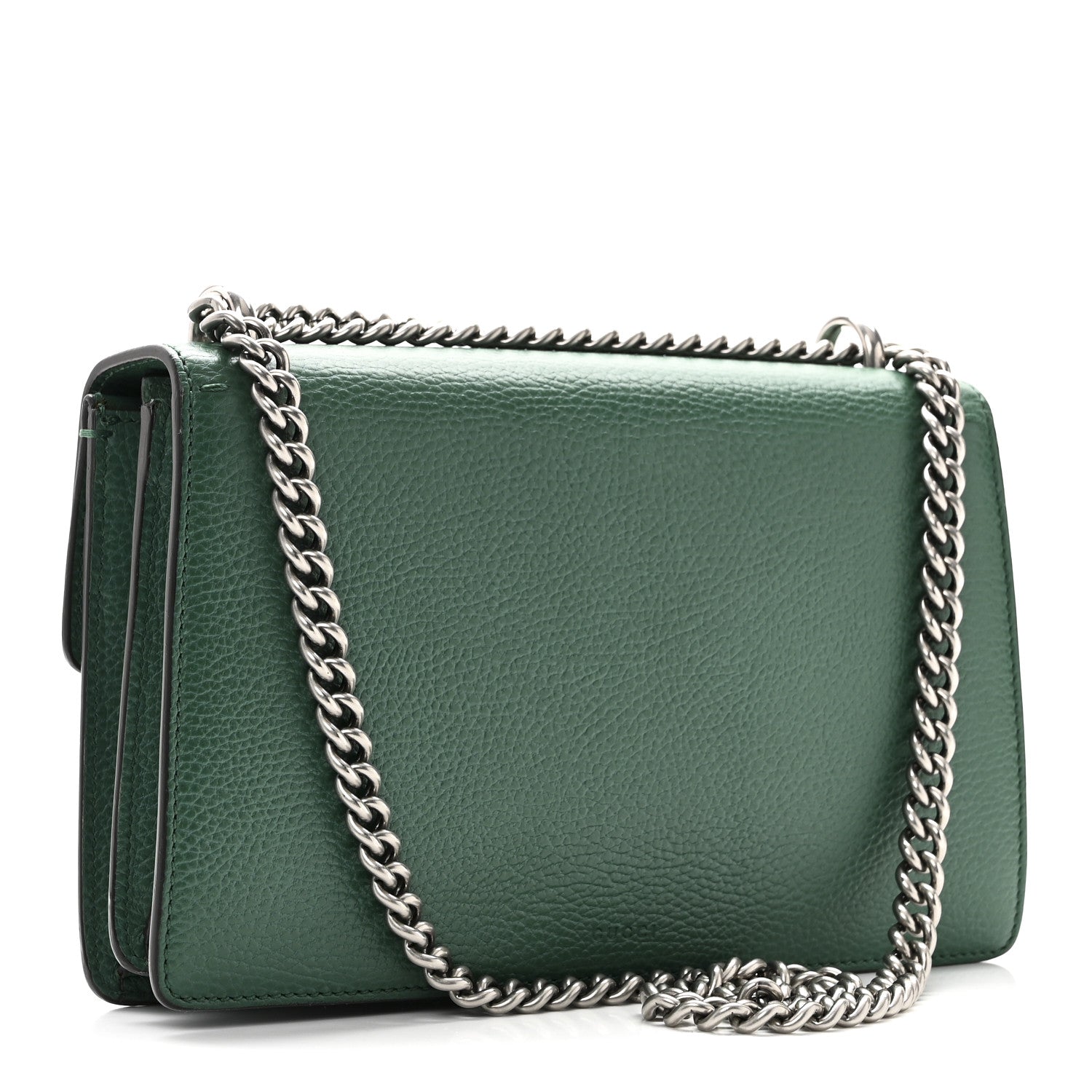 Dollar Calfskin Crystal Small Dionysus Shoulder Bag Emerald