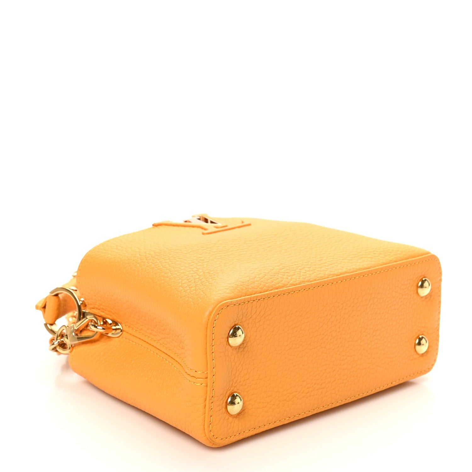 Taurillon Mini Capucines Sunbeam Yellow