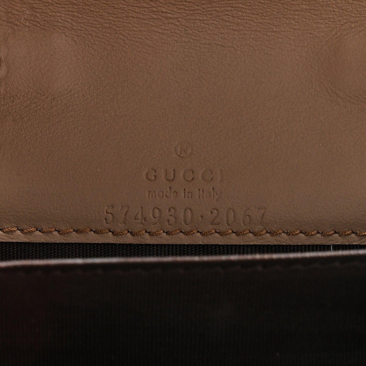 GG Supreme Monogram Dionysus Coin Purse Taupe
