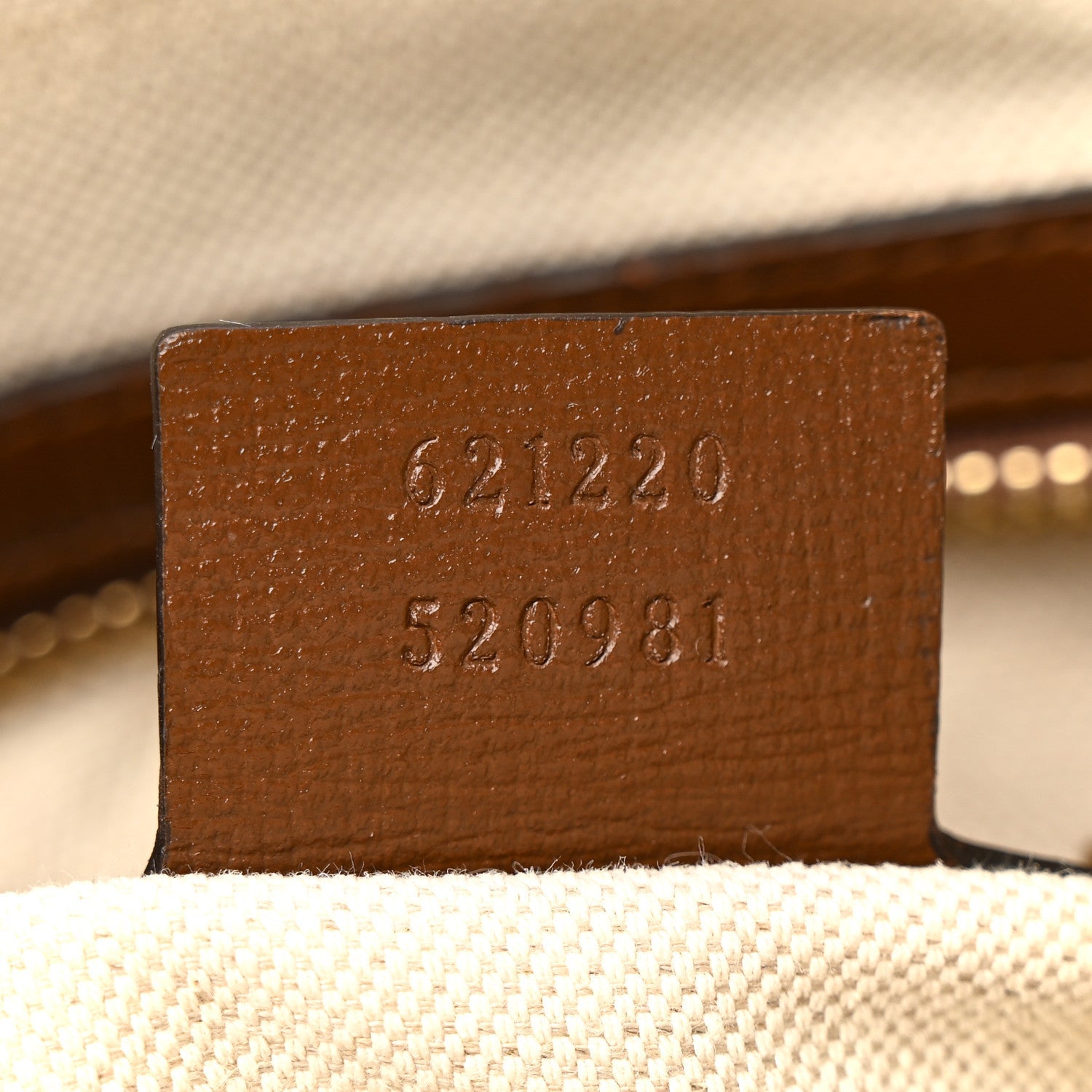 GG Supreme Monogram Azalea Calfskin Small Horsebit 1955 Top Handle Bag Beige Ebony Brown Sugar