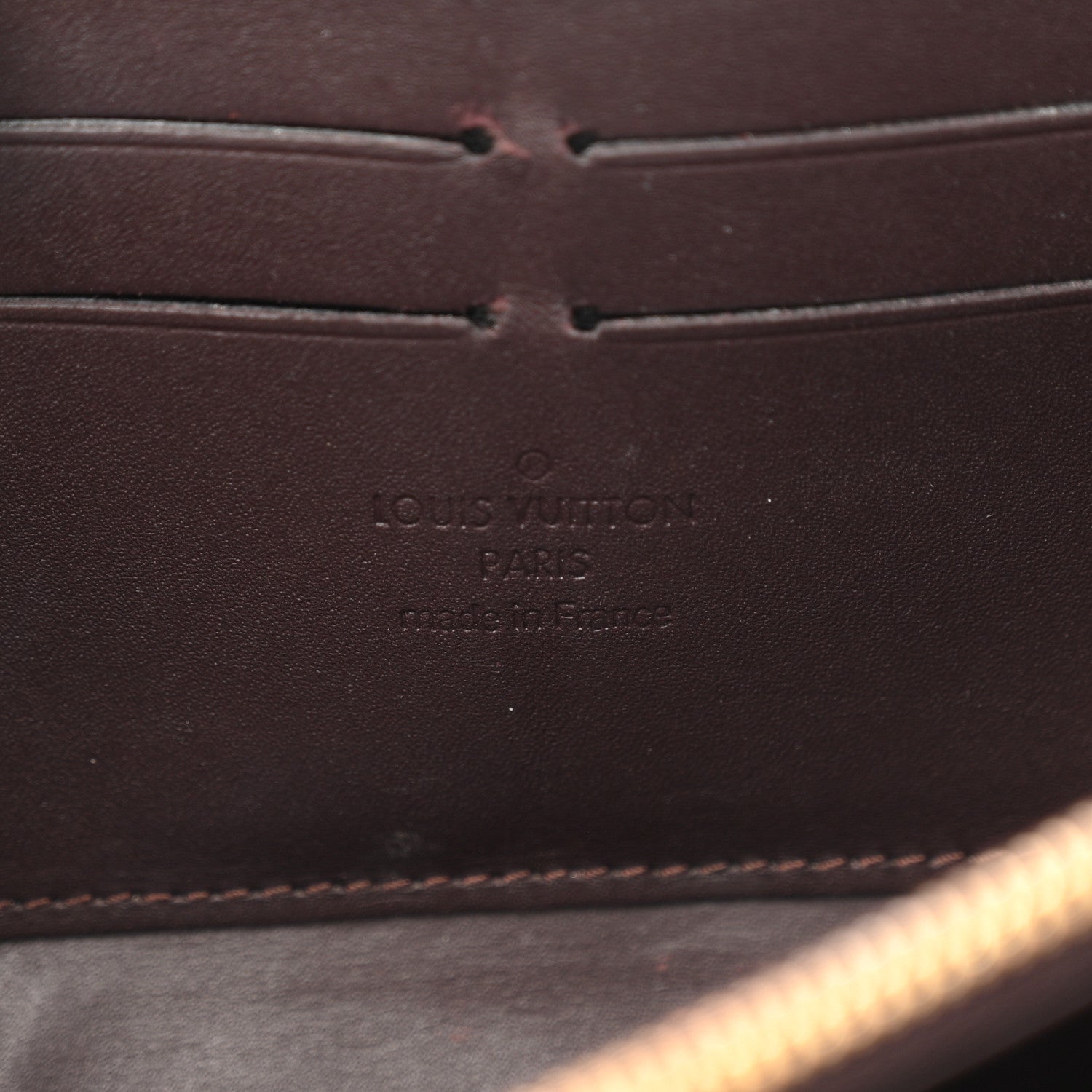 Vernis Zippy Wallet Amarante