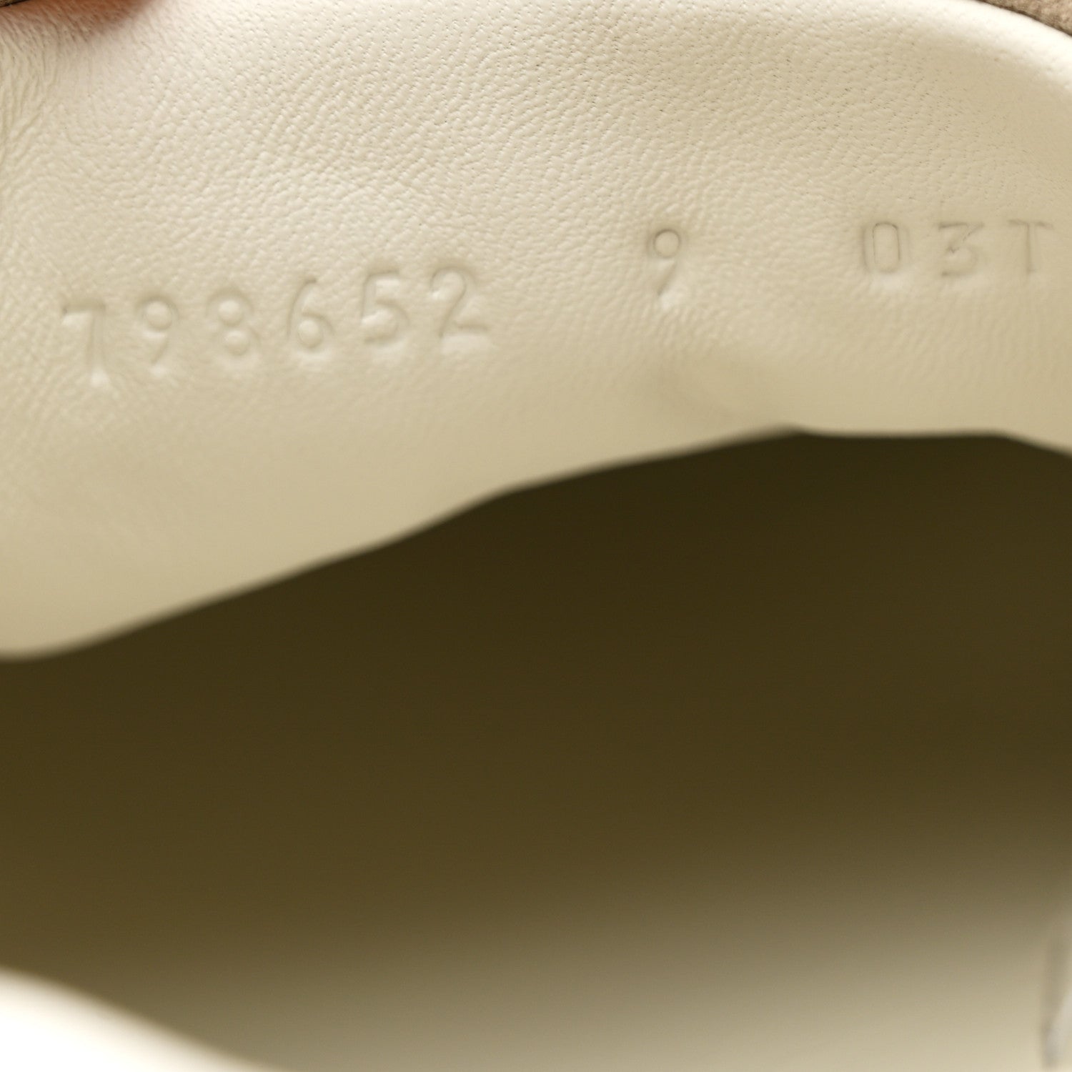 GG Suede Monogram Web Mens Sneakers 9 Oatmeal Mystic White