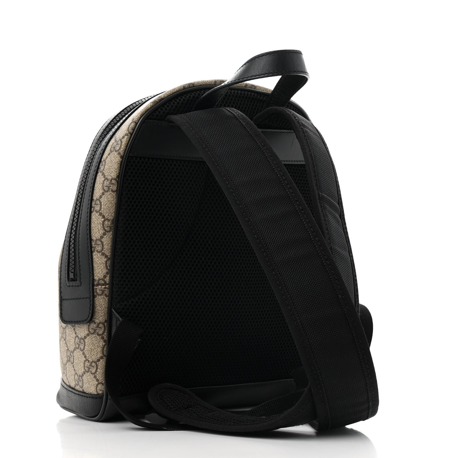 GG Supreme Monogram Small Eden Day Backpack Black