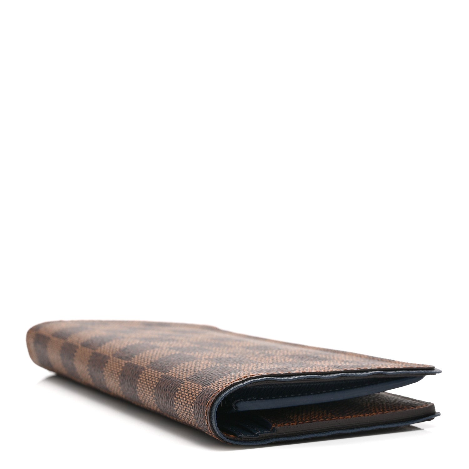 Damier Ebene Brazza Wallet Blue