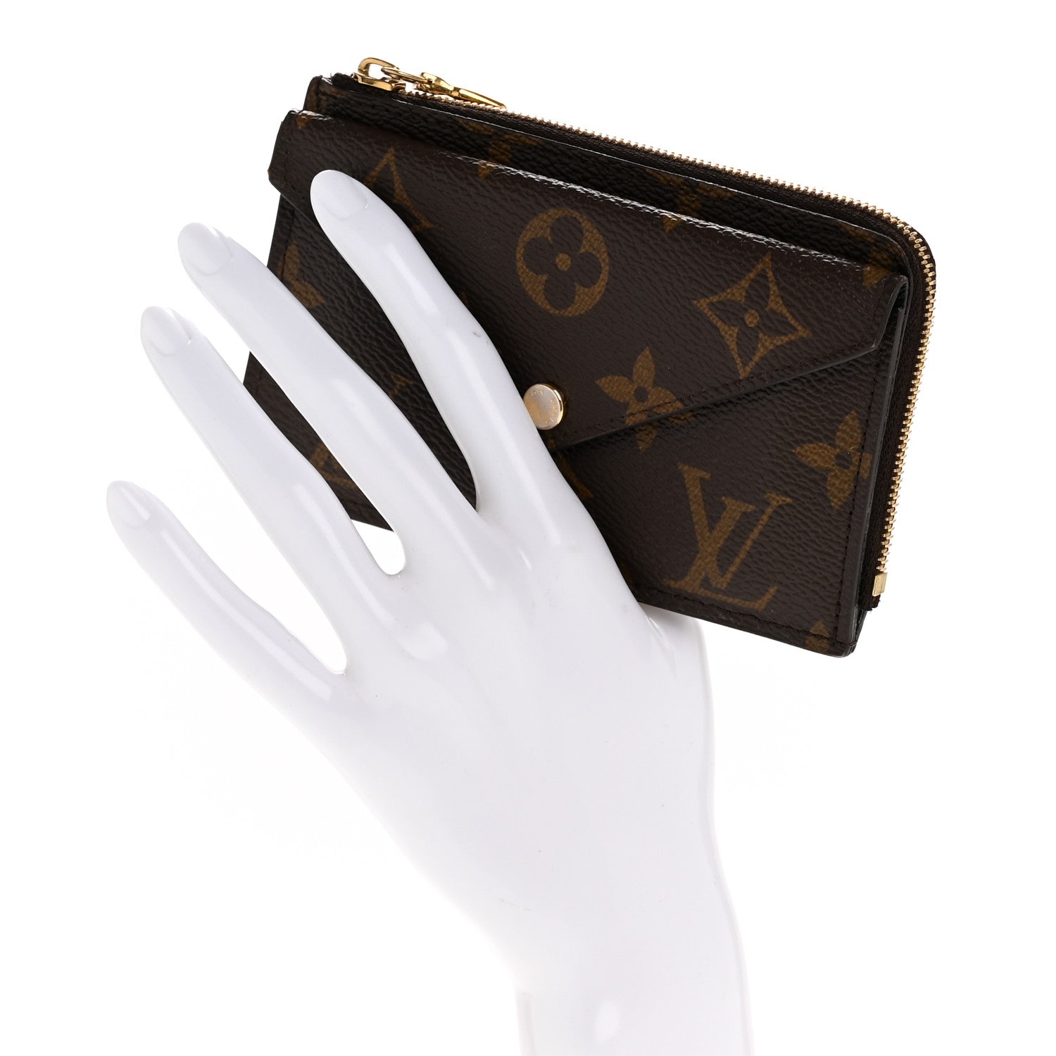 Monogram Recto Verso Card Holder Black