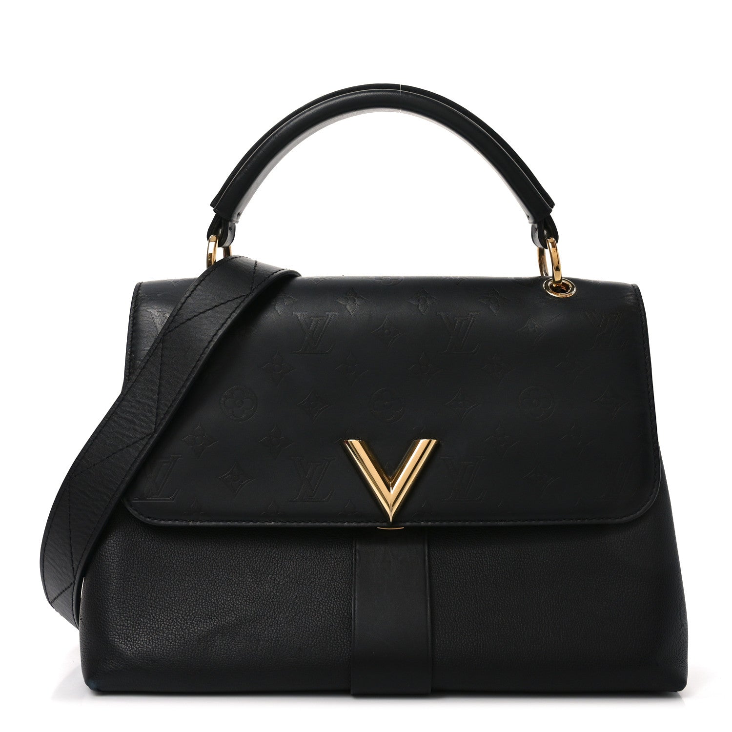 Calfskin Monogram Very One Handle Black